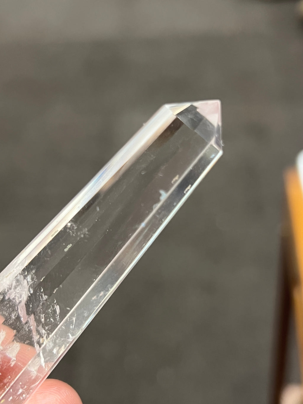 Clear Quartz Vogel 12 sided