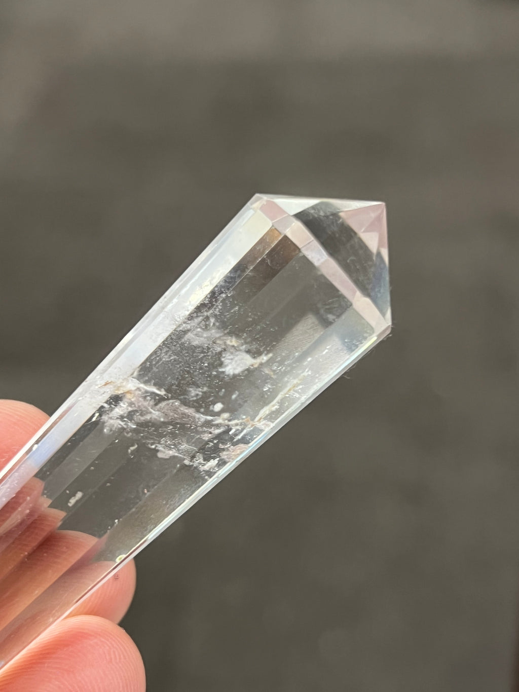 Clear Quartz Vogel 12 sided