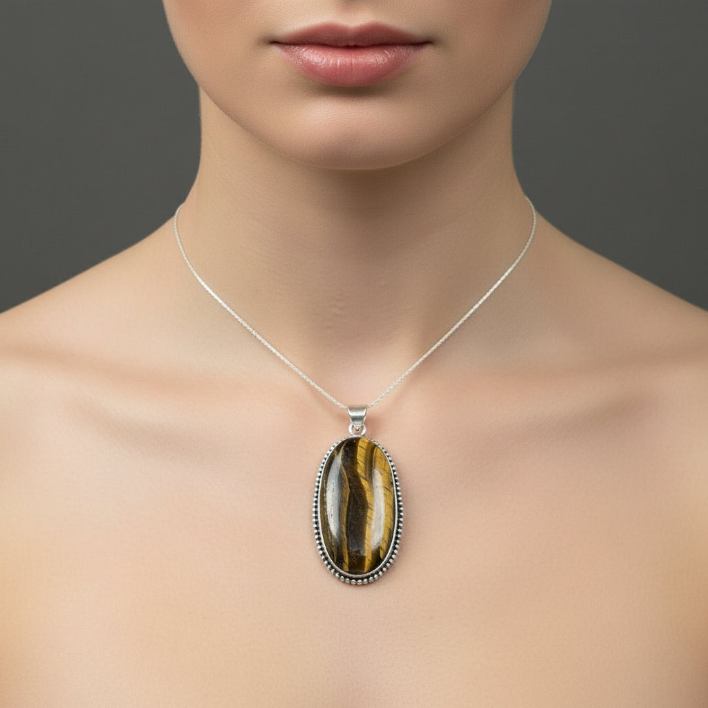 Tiger eye pendant