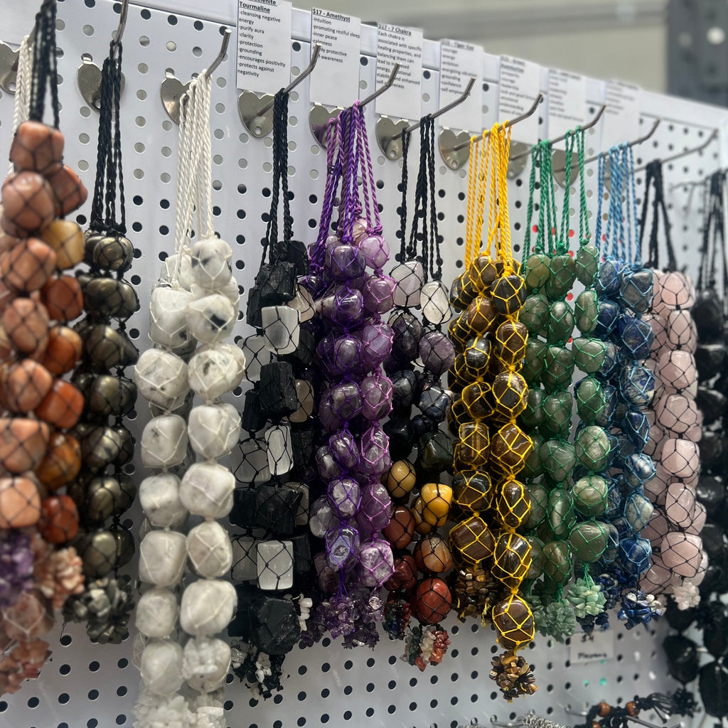 Green Aventurine Macrame Decor Hanging