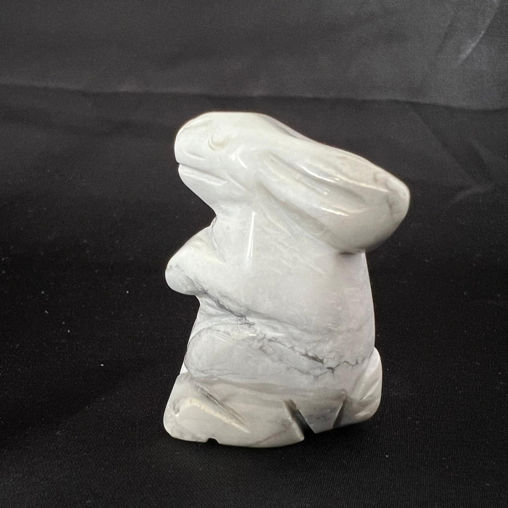 Rabbit Figurine - Howlite image