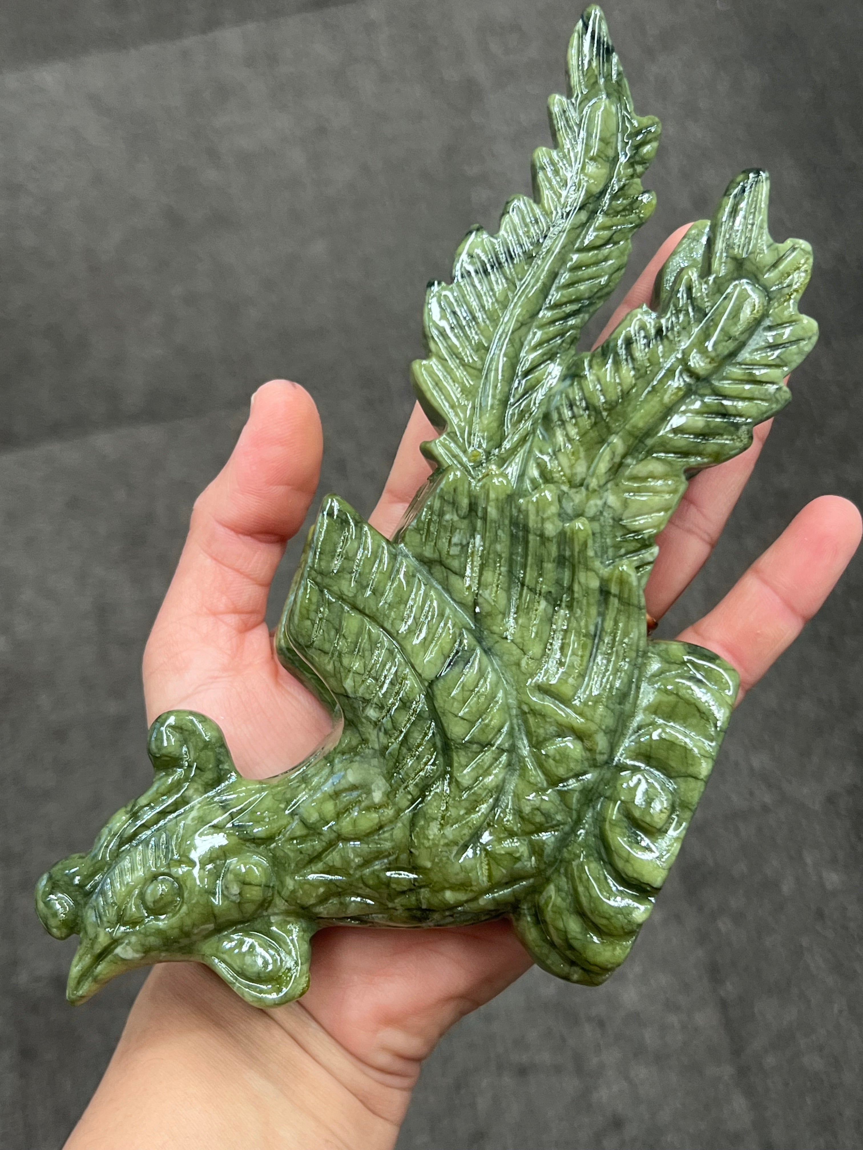 Jade Phoenix Bird