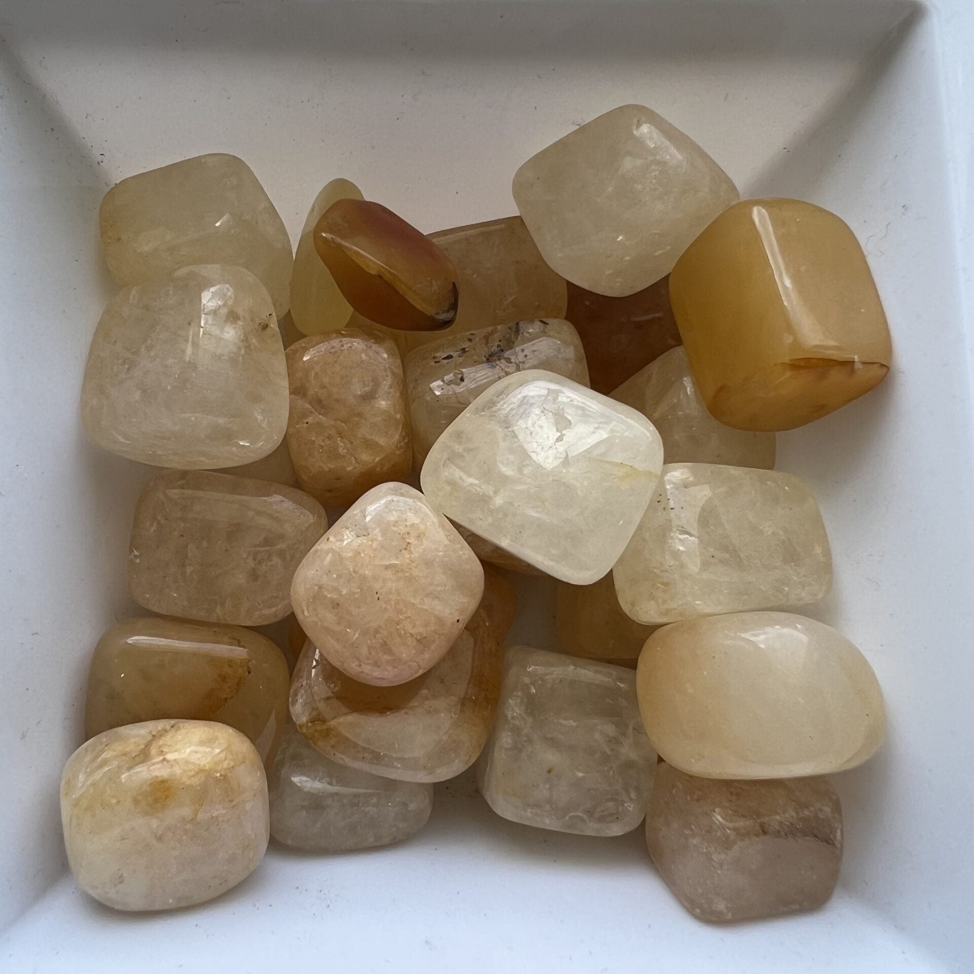 Golden Healer Quartz Tumbles image 1