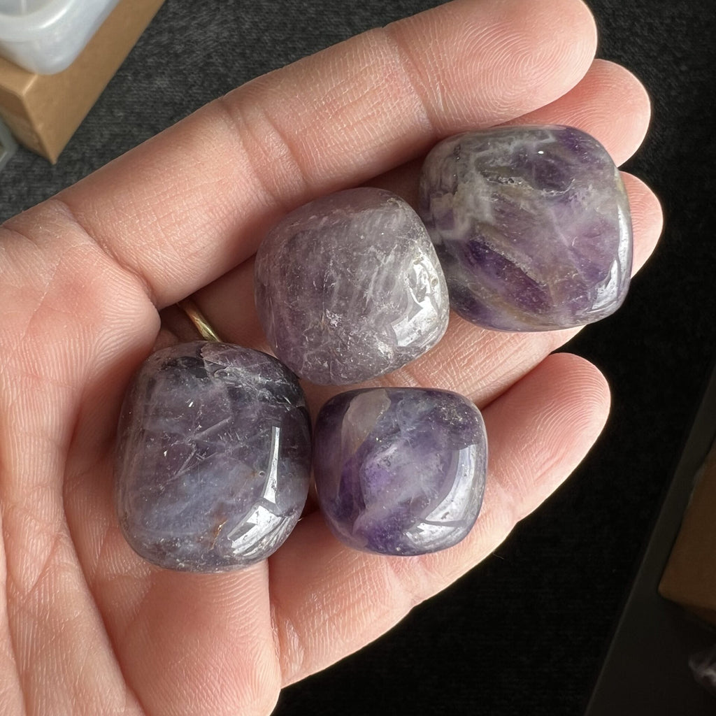 Amethyst Tumbles - 250gm pack image