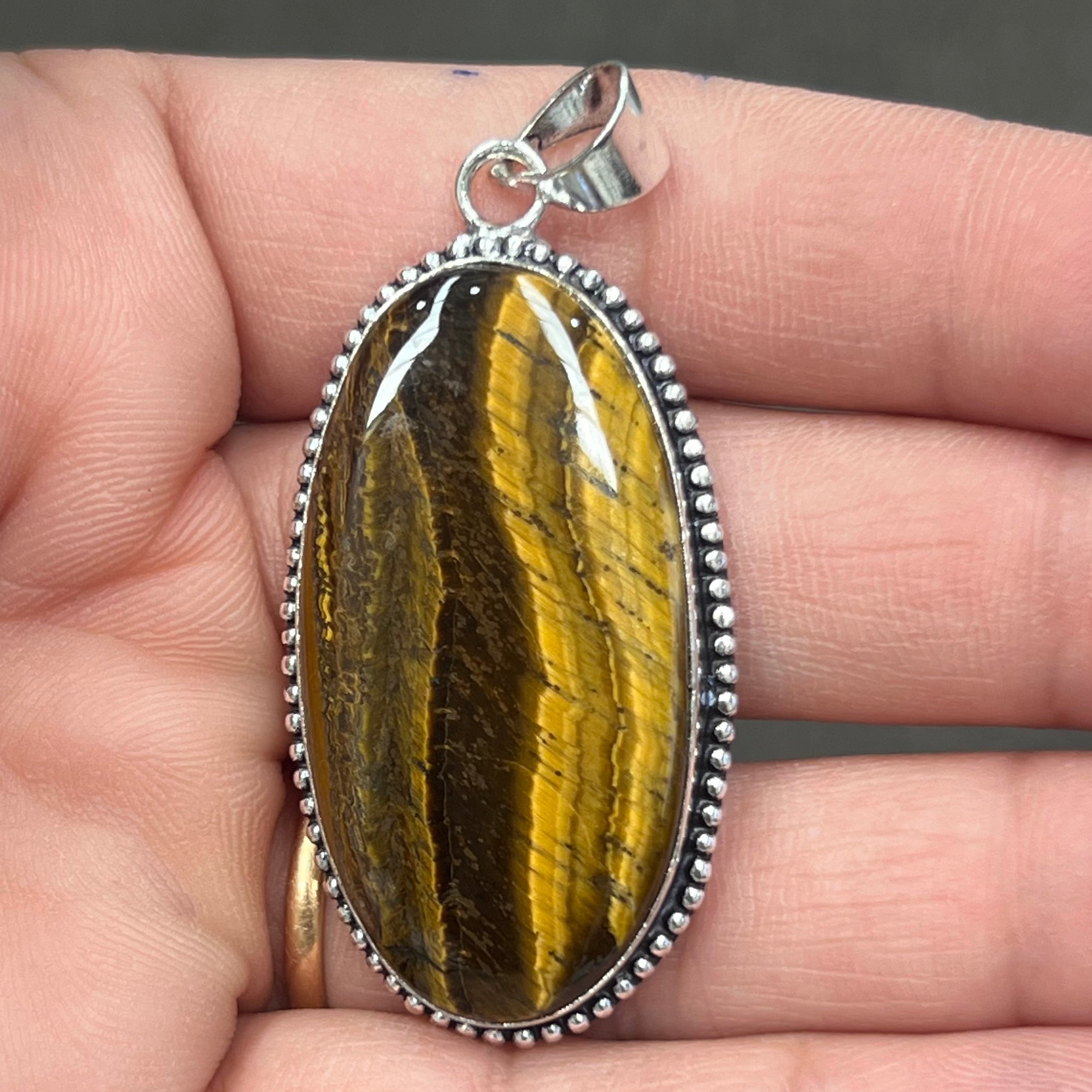 Tiger eye pendant