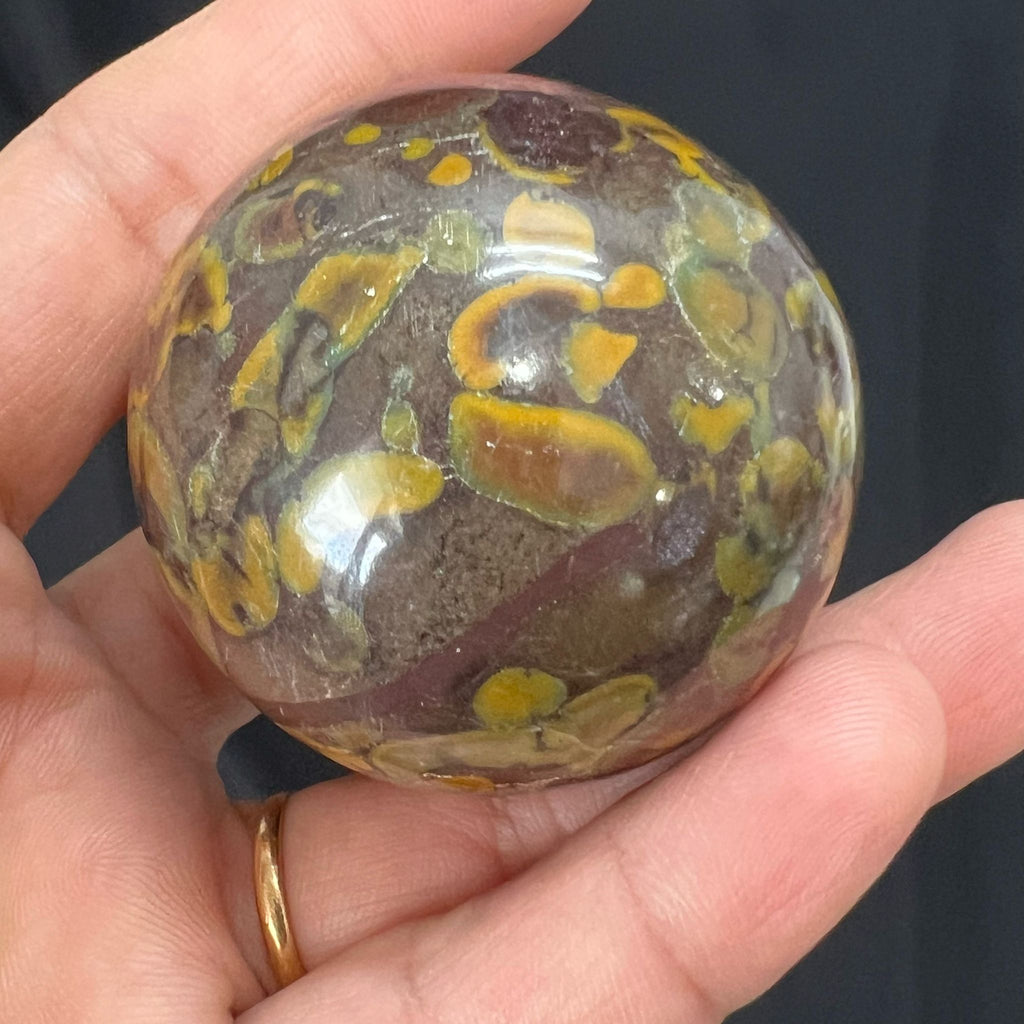 Fruit Jasper Sphere image 1