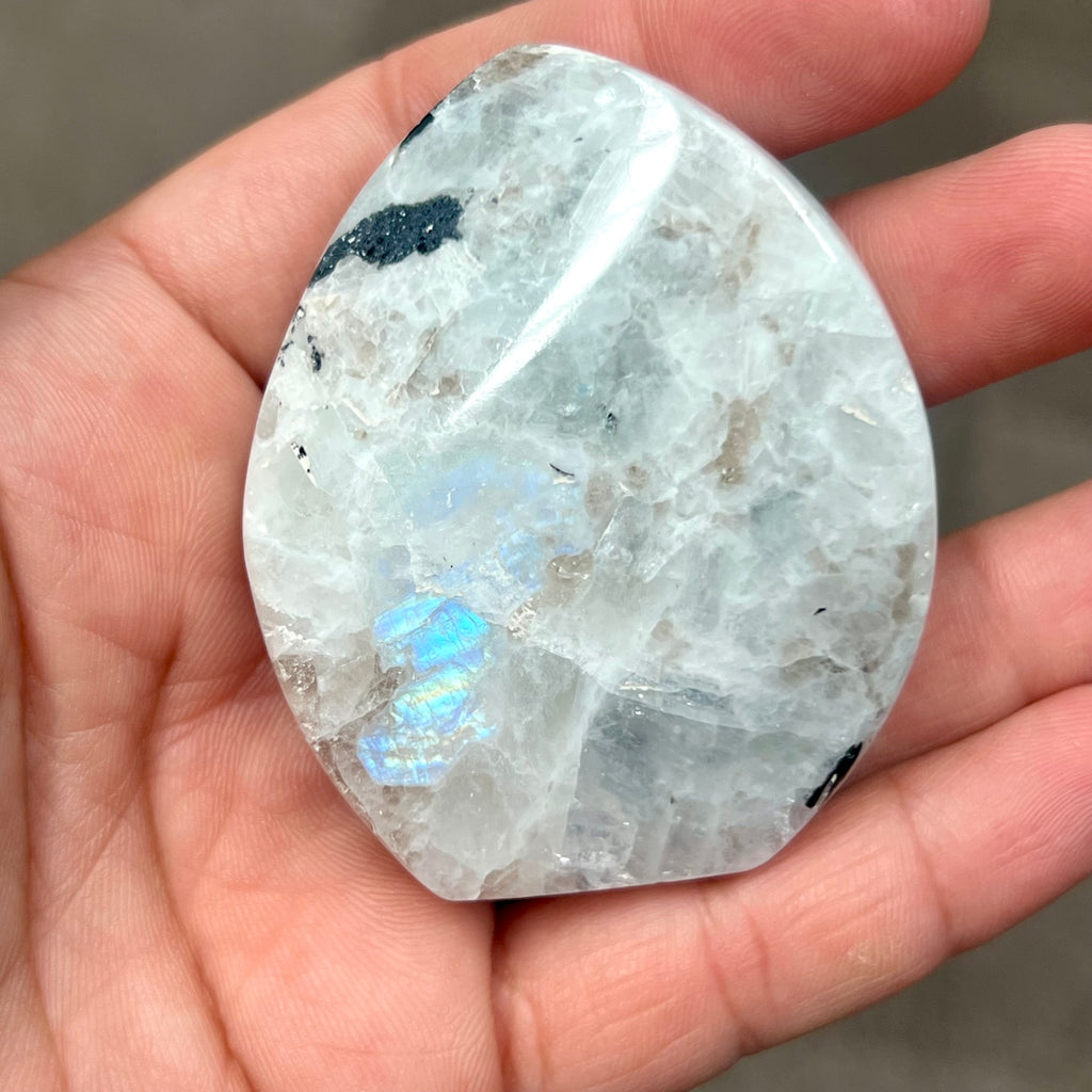 Rainbow Moonstone Twisted Flame