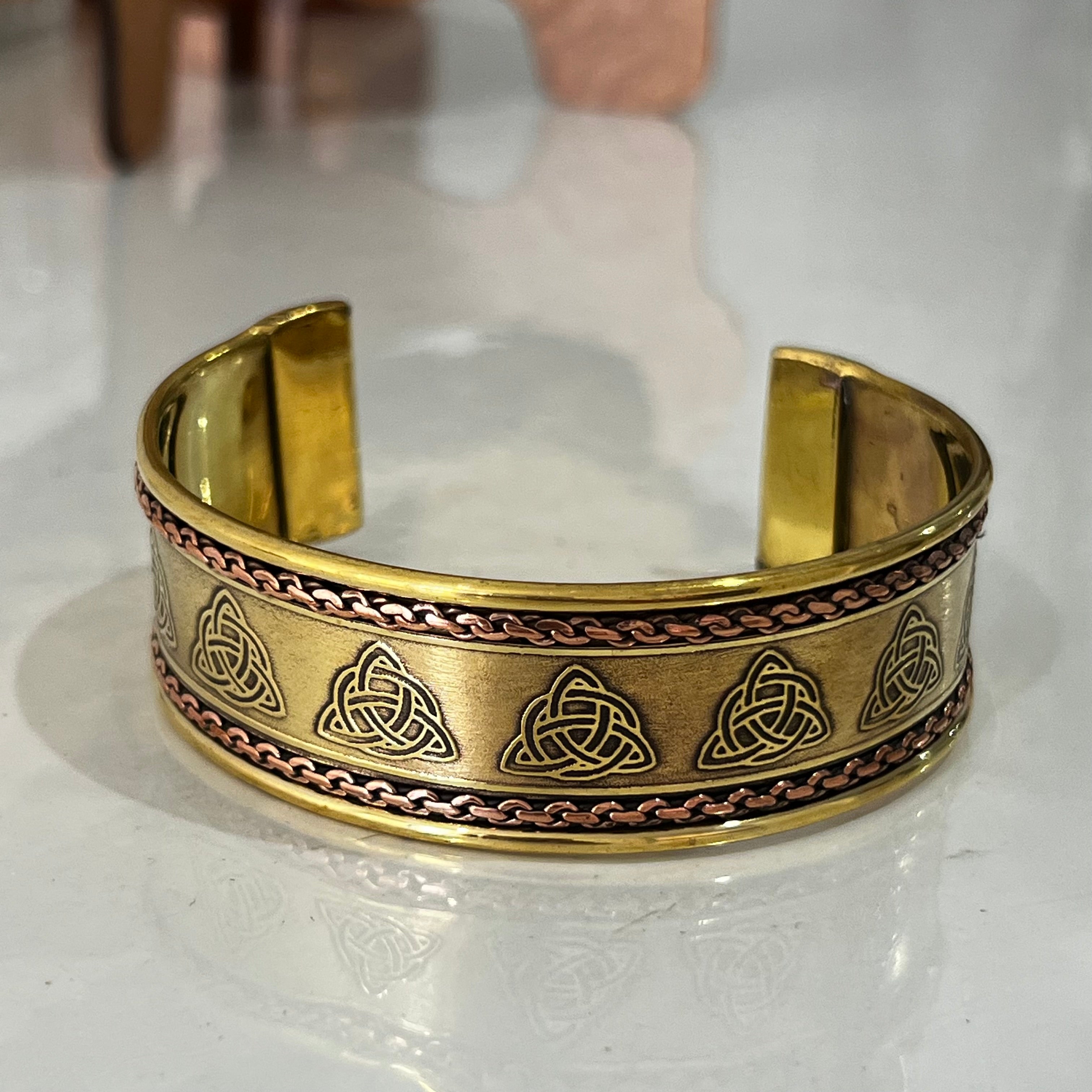 Brass + Copper cuff / Bracelet