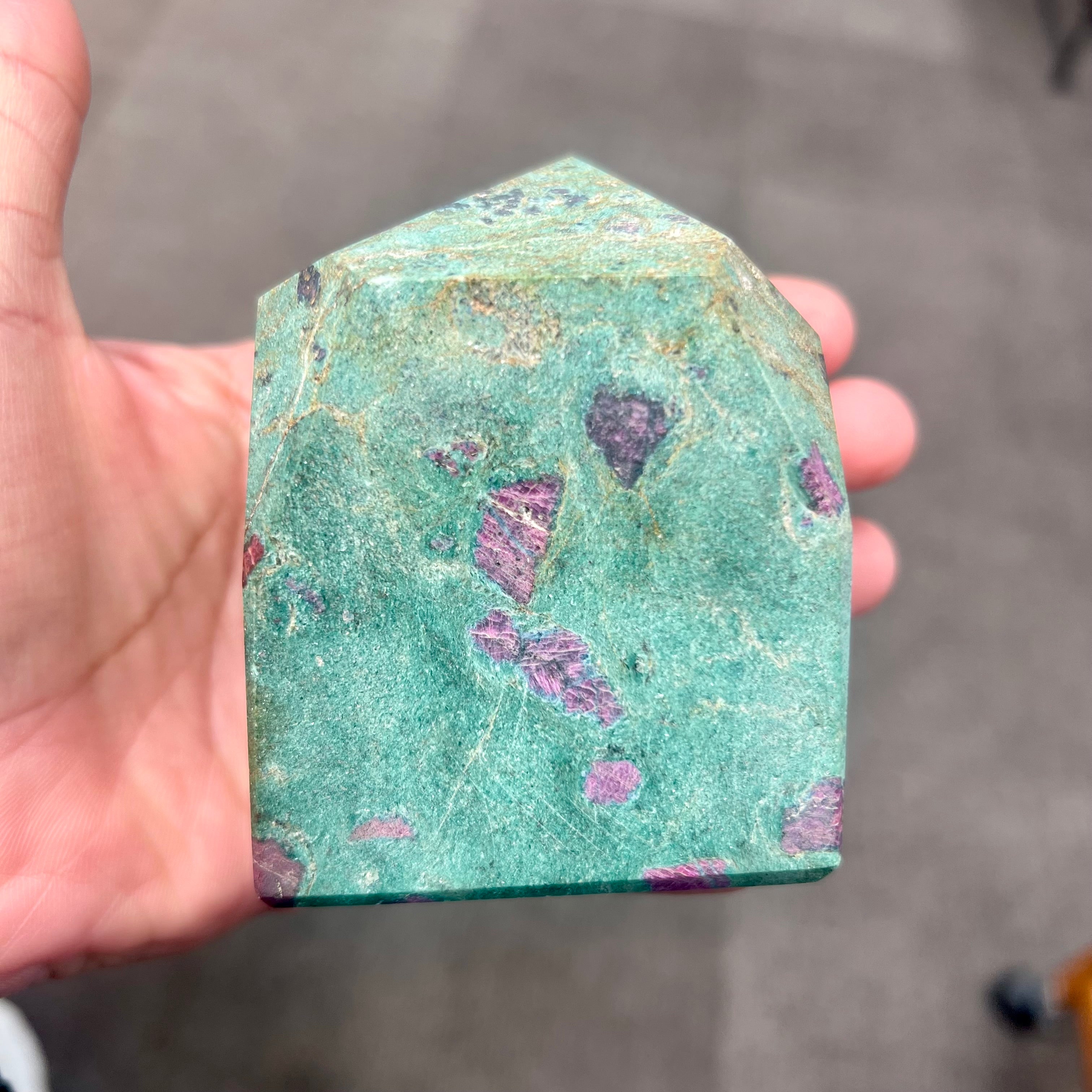 Ruby Fuchsite Freeform