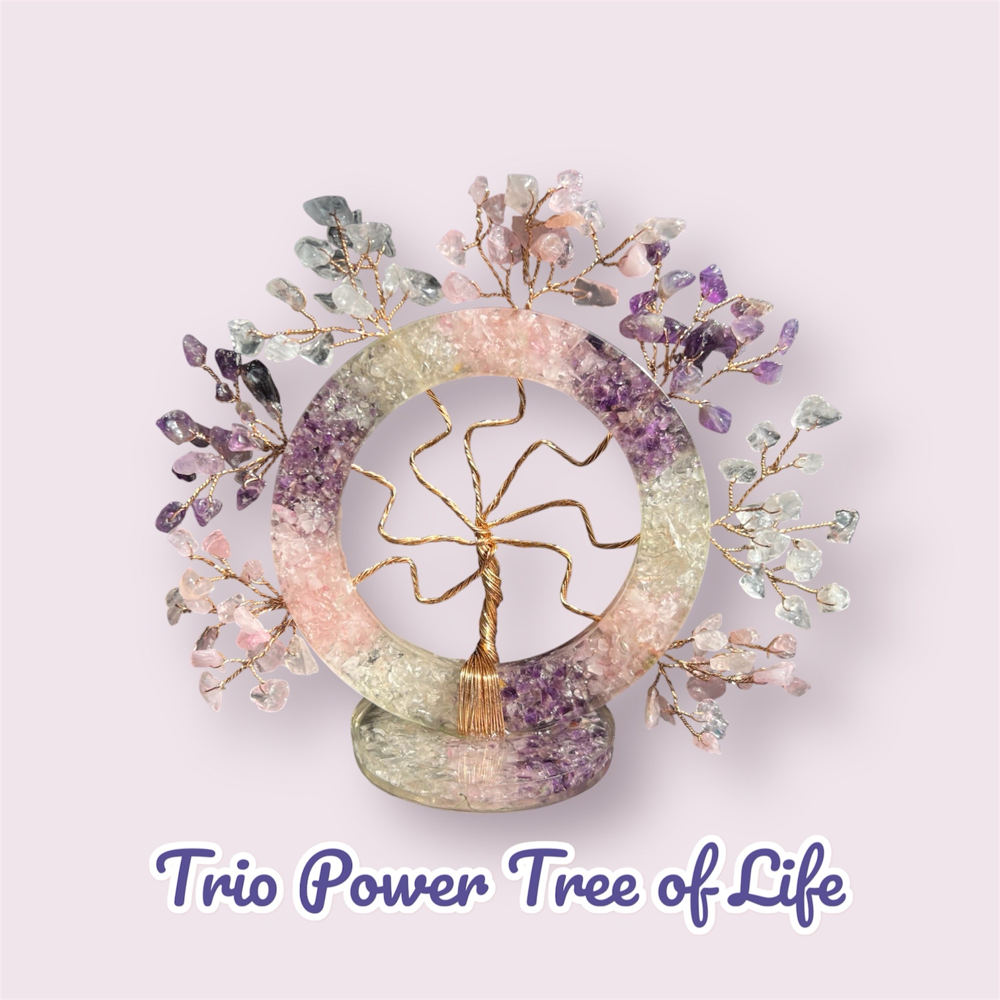 Orgonite Trio Power tree of life image 0