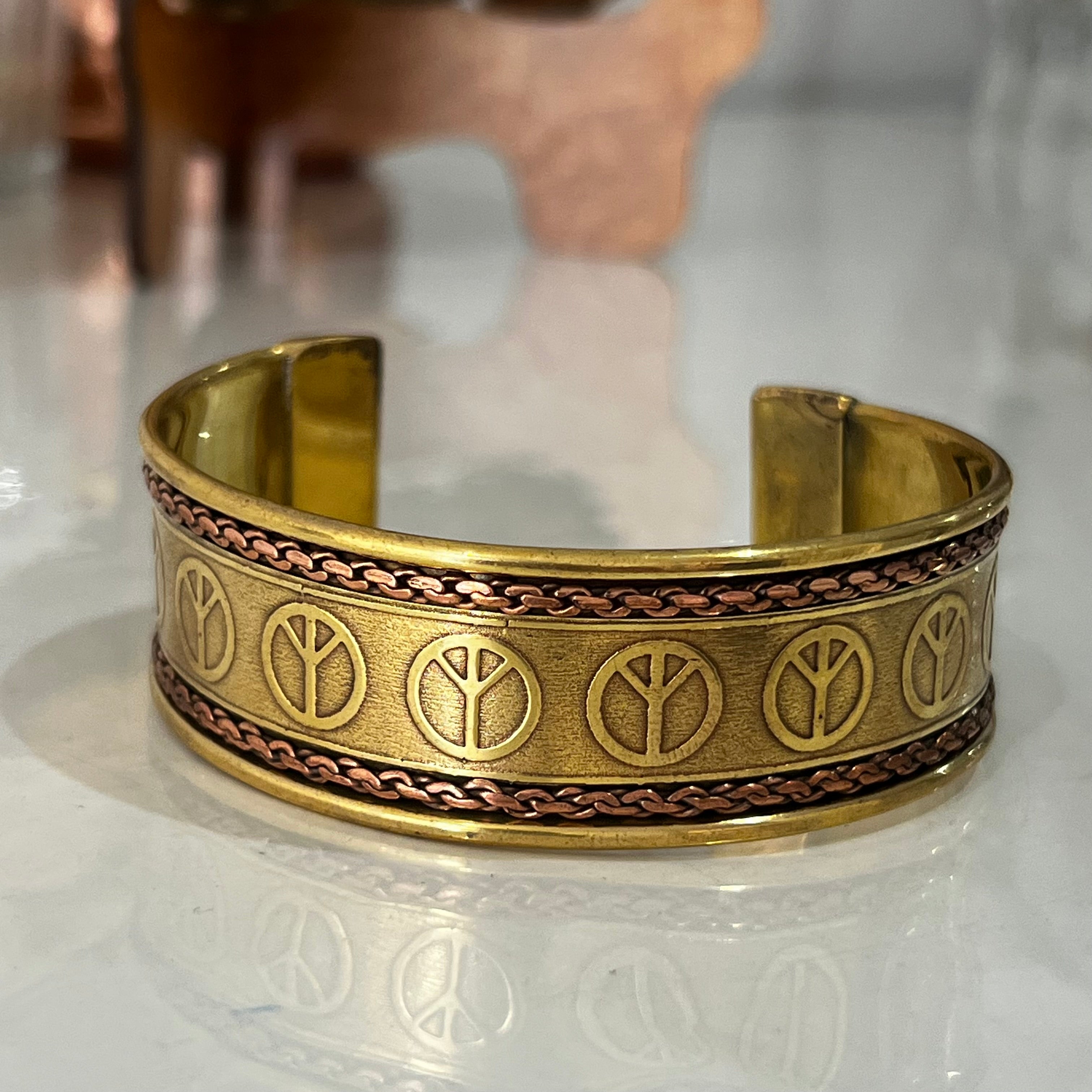 Brass + Copper cuff / Bracelet