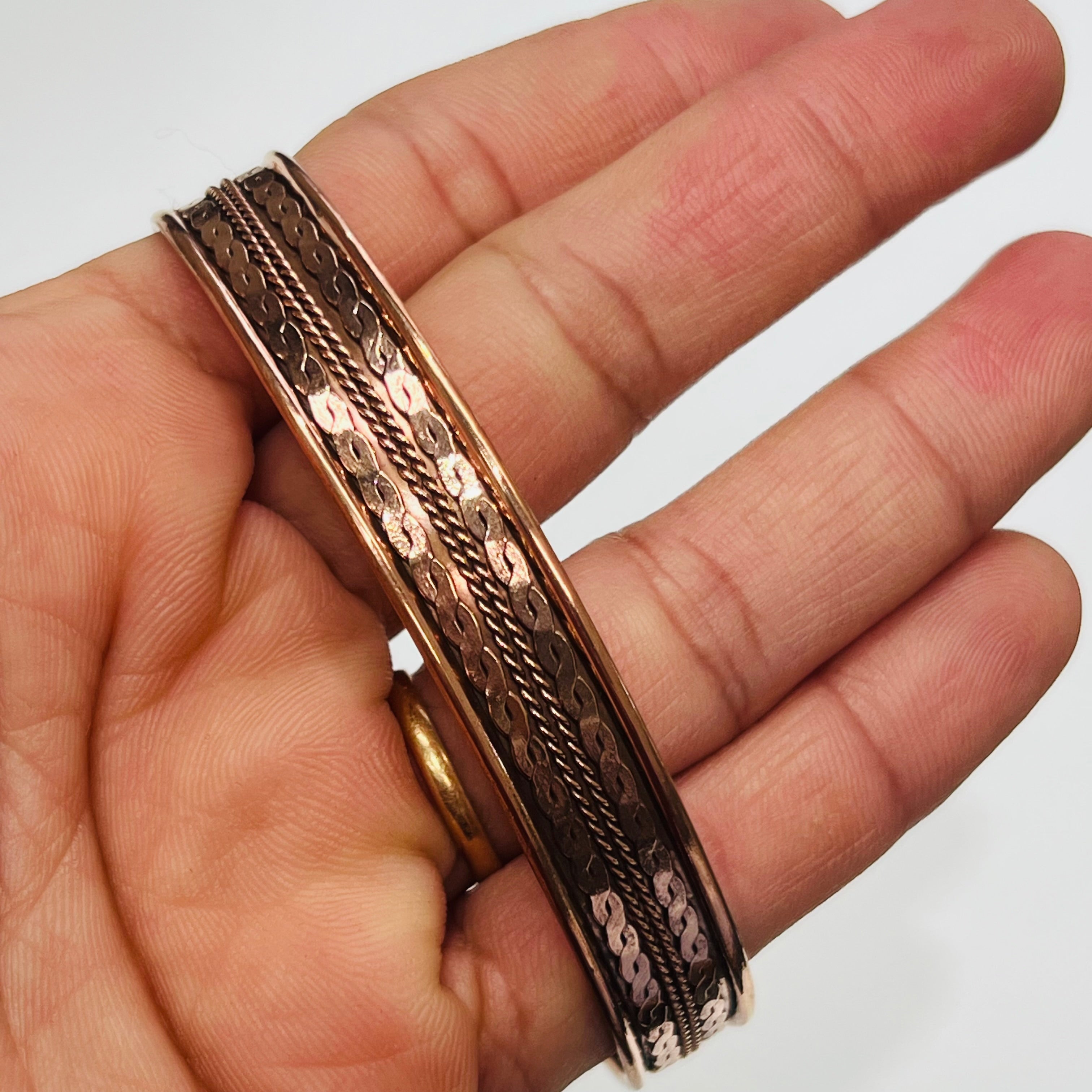 Copper + Magnets Bracelet / Cuff
