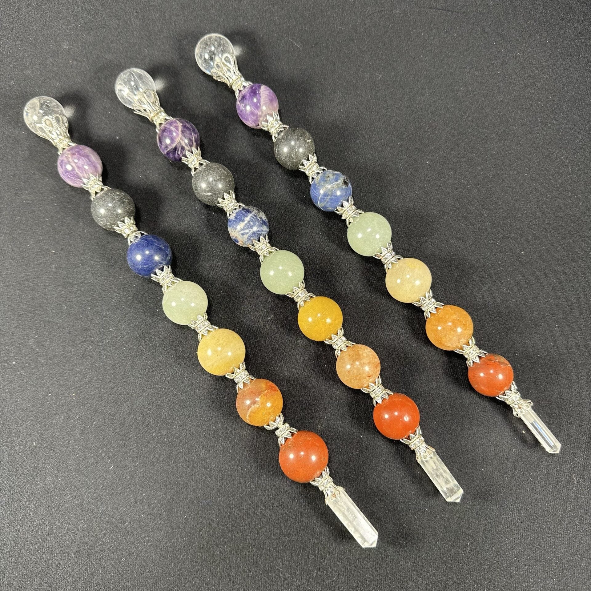 Seven Chakra Sphere Wand image 0
