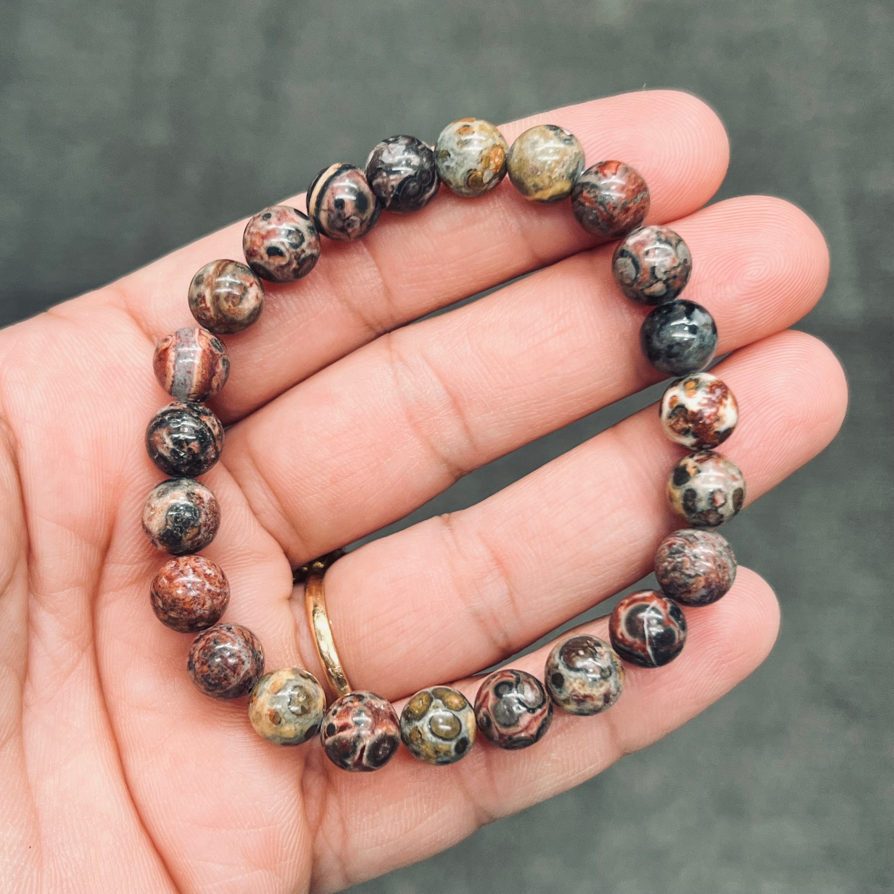 Money Agate Bracelet