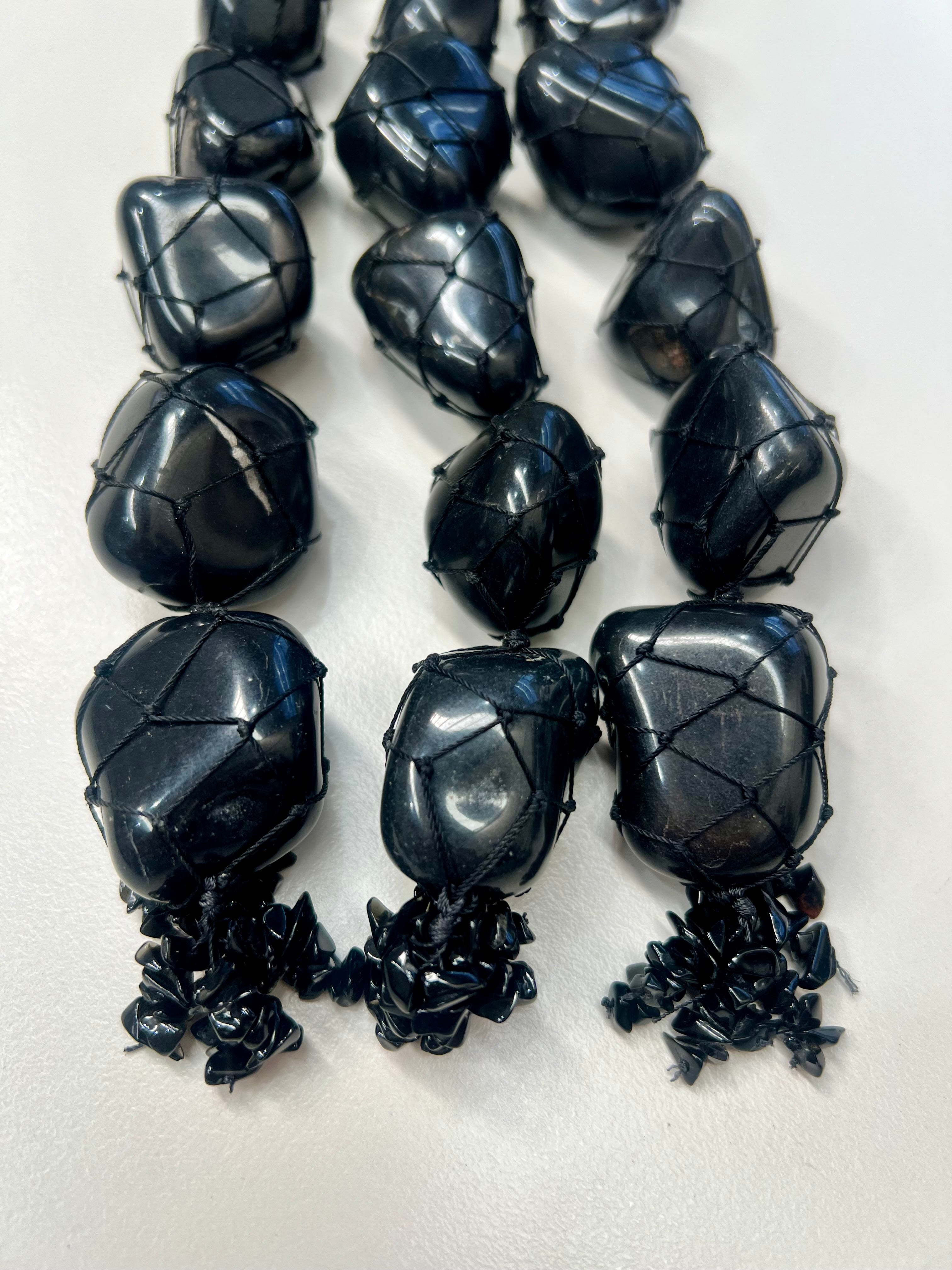 Black Tourmaline Hanging
