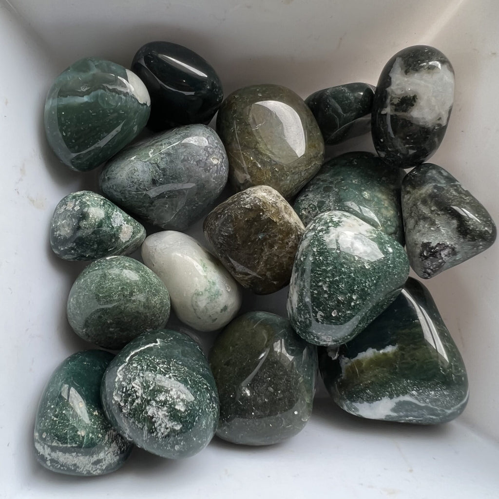 Mozz Agate Tumbles image 1