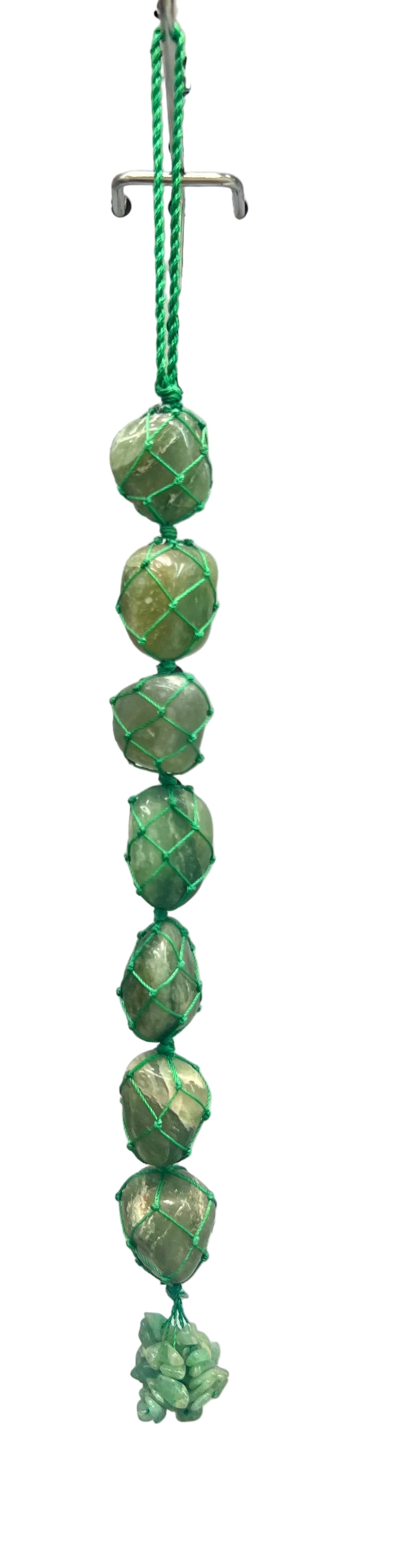 Green Aventurine Macrame Decor Hanging