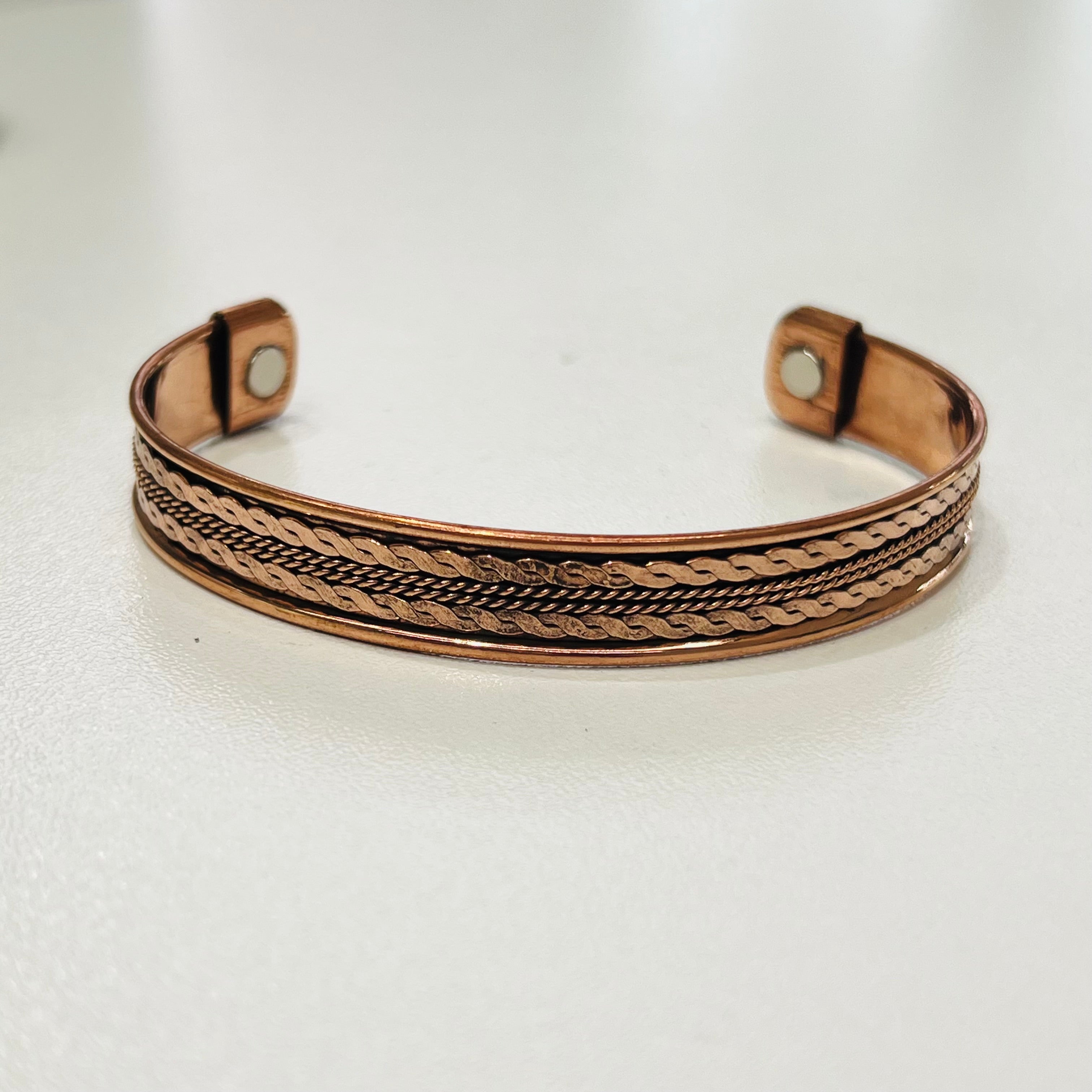 Cooper + Magnets Bracelet/ Cuff