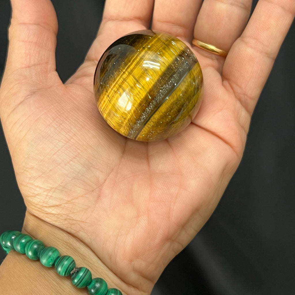 Tiger Eye Sphere image 1