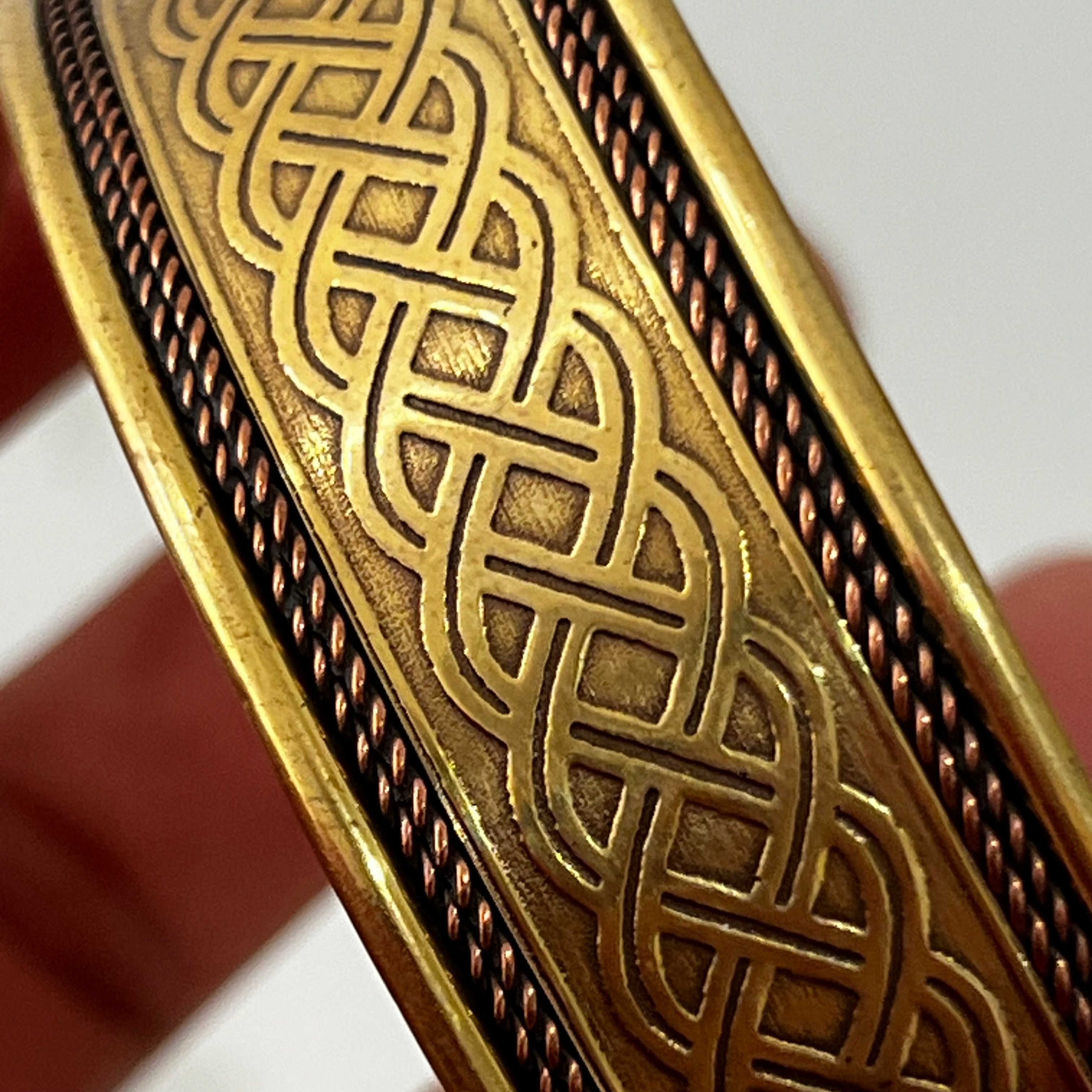 Brass + Copper cuff / Bracelet