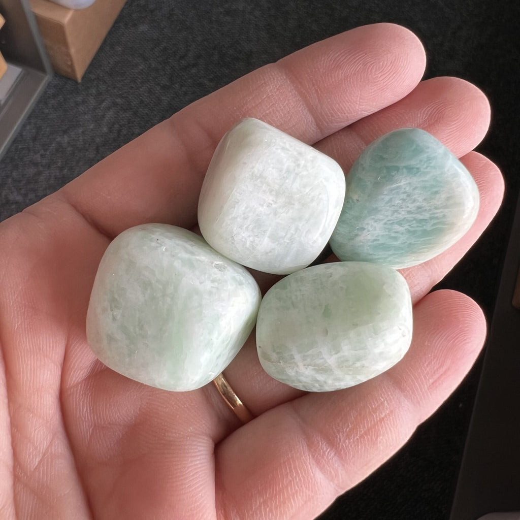Amazonite Tumbles - 1kg pack image