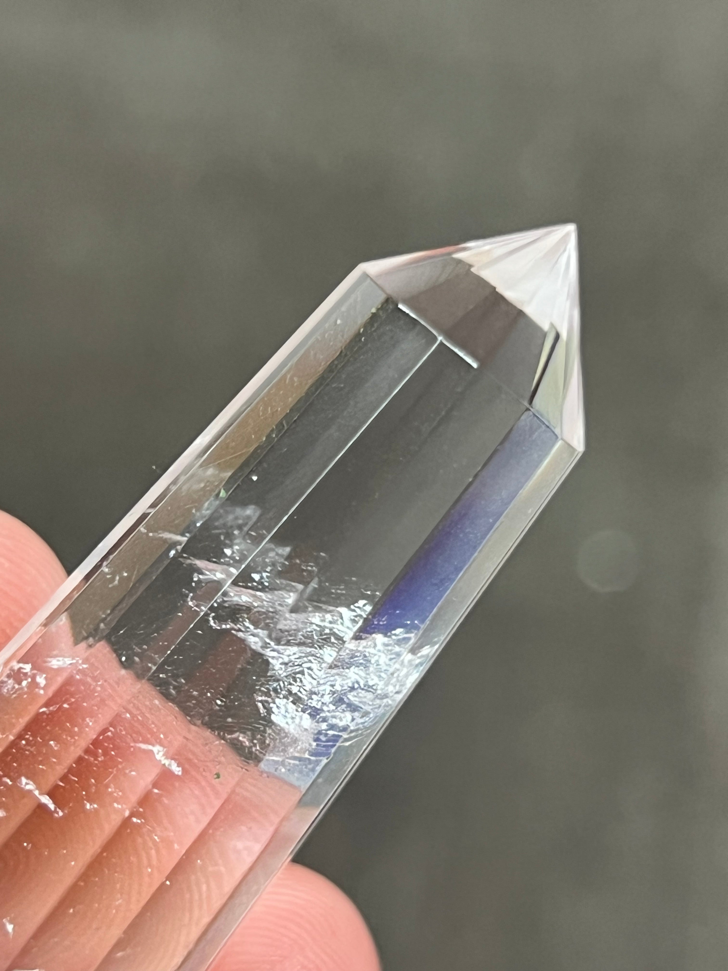 High grade Clear Quartz Vogel ( 12 sided )