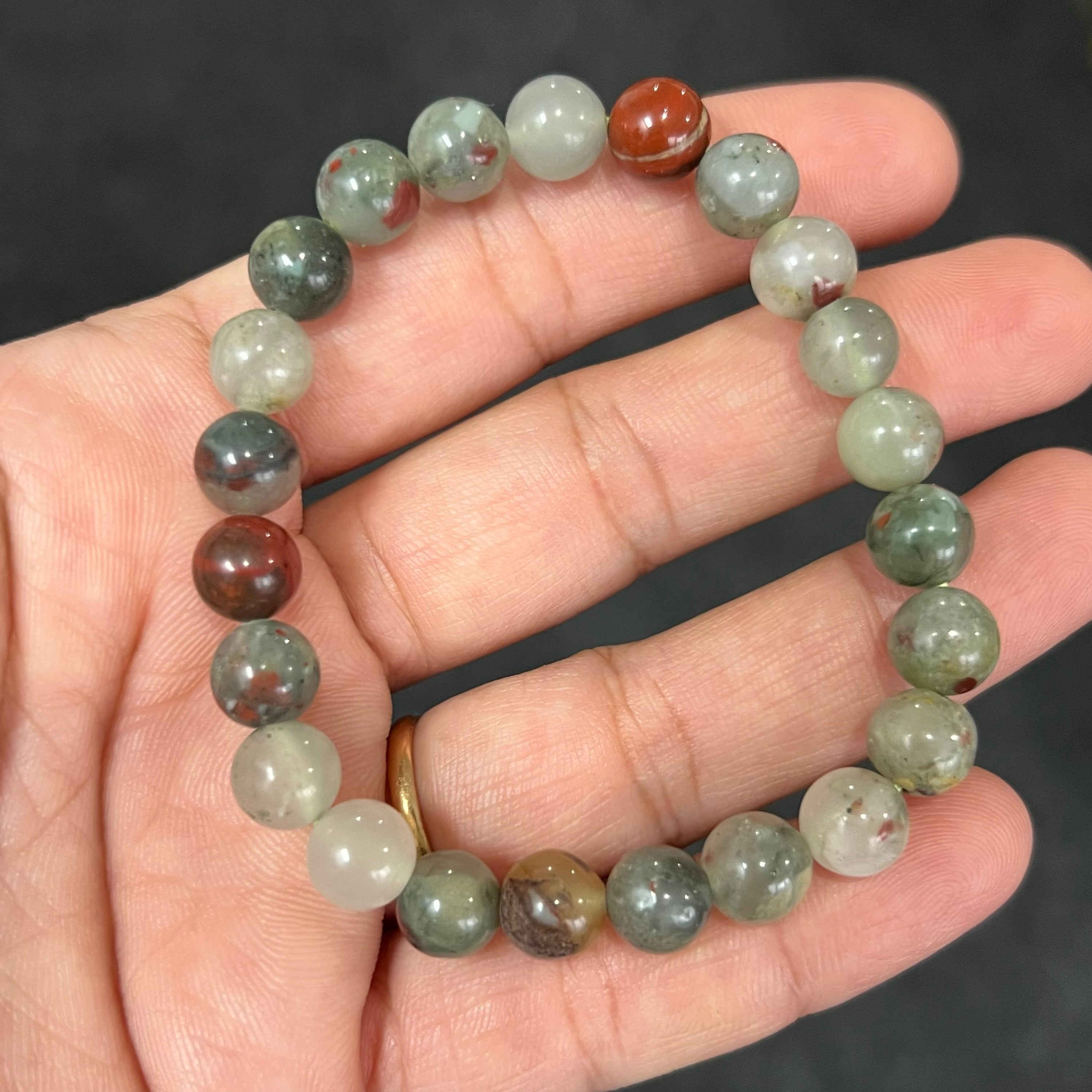 African Bloodstone Bracelet image 0