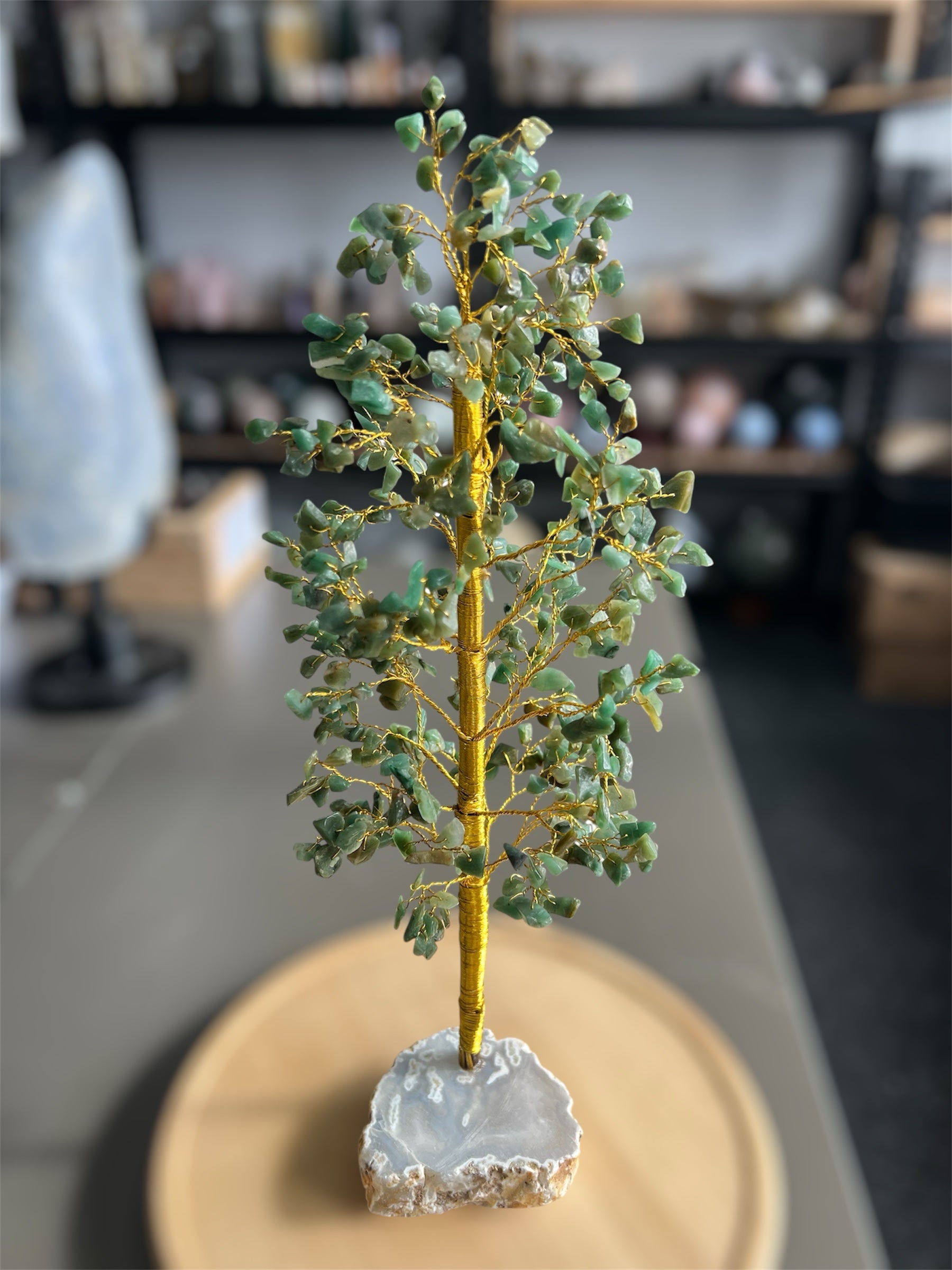 Large Green Aventurine Tree image 0