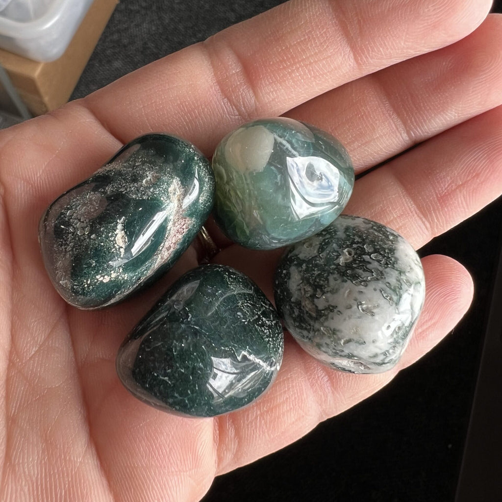 Mozz Agate Tumbles - 1kg pack image