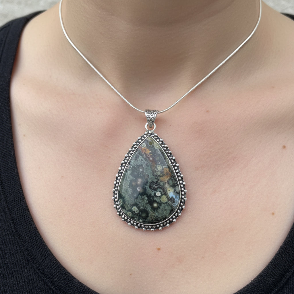 Ocean Jasper pendant