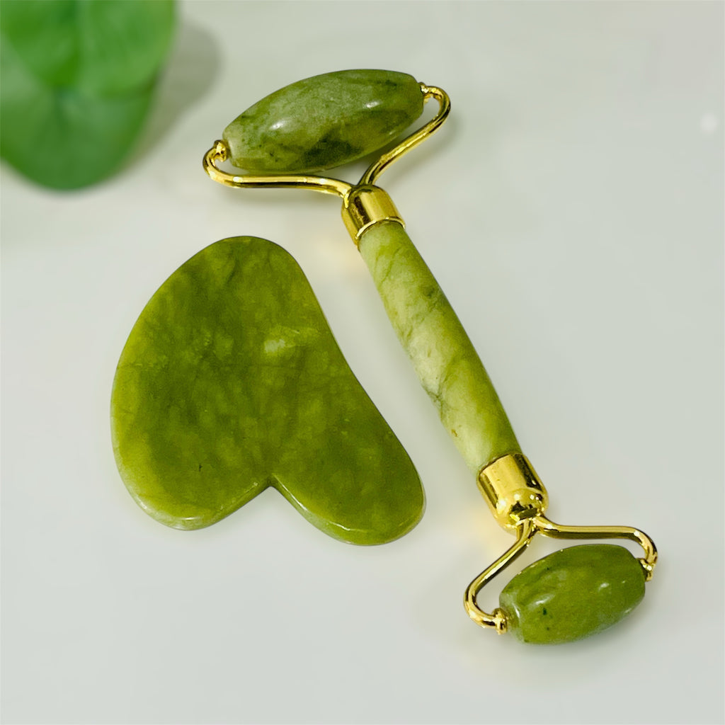 Jade Massager with Gua Sha Tool image 0