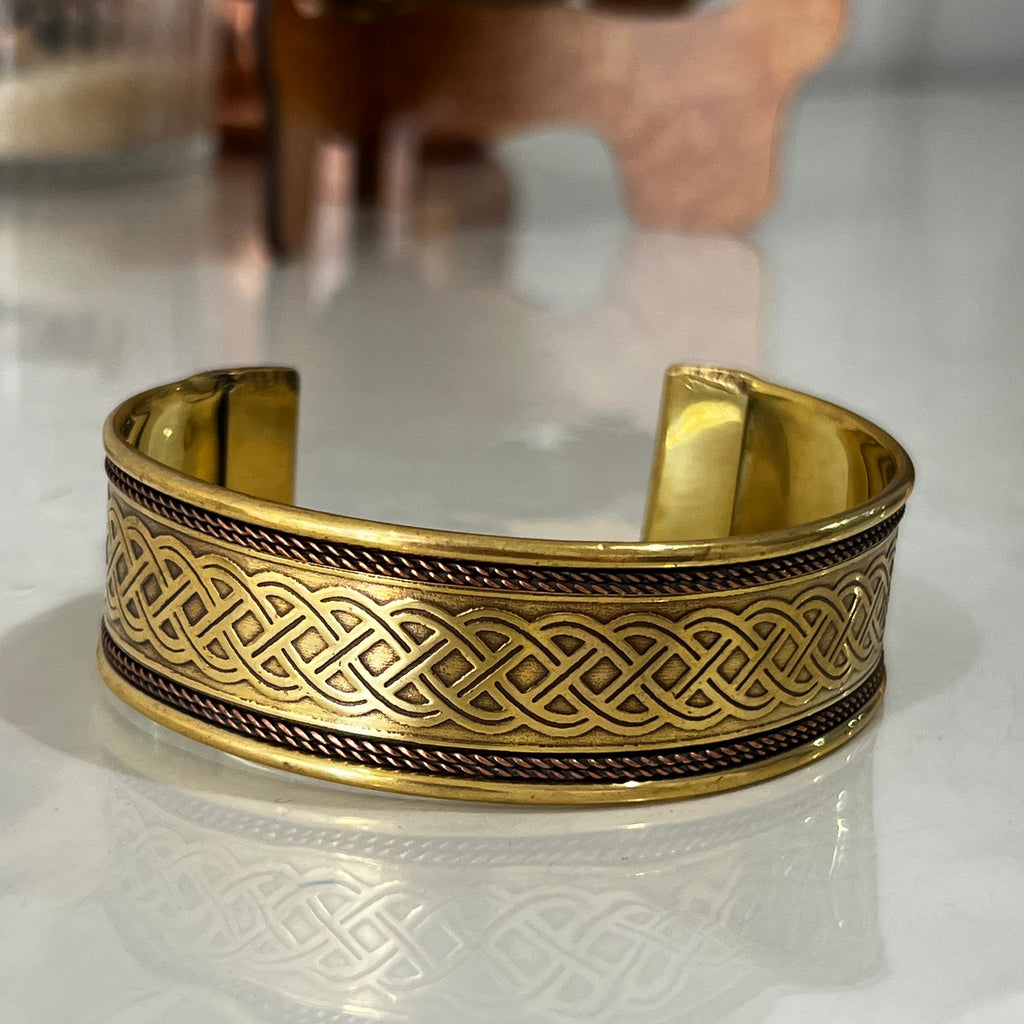 Brass + Copper cuff / Bracelet