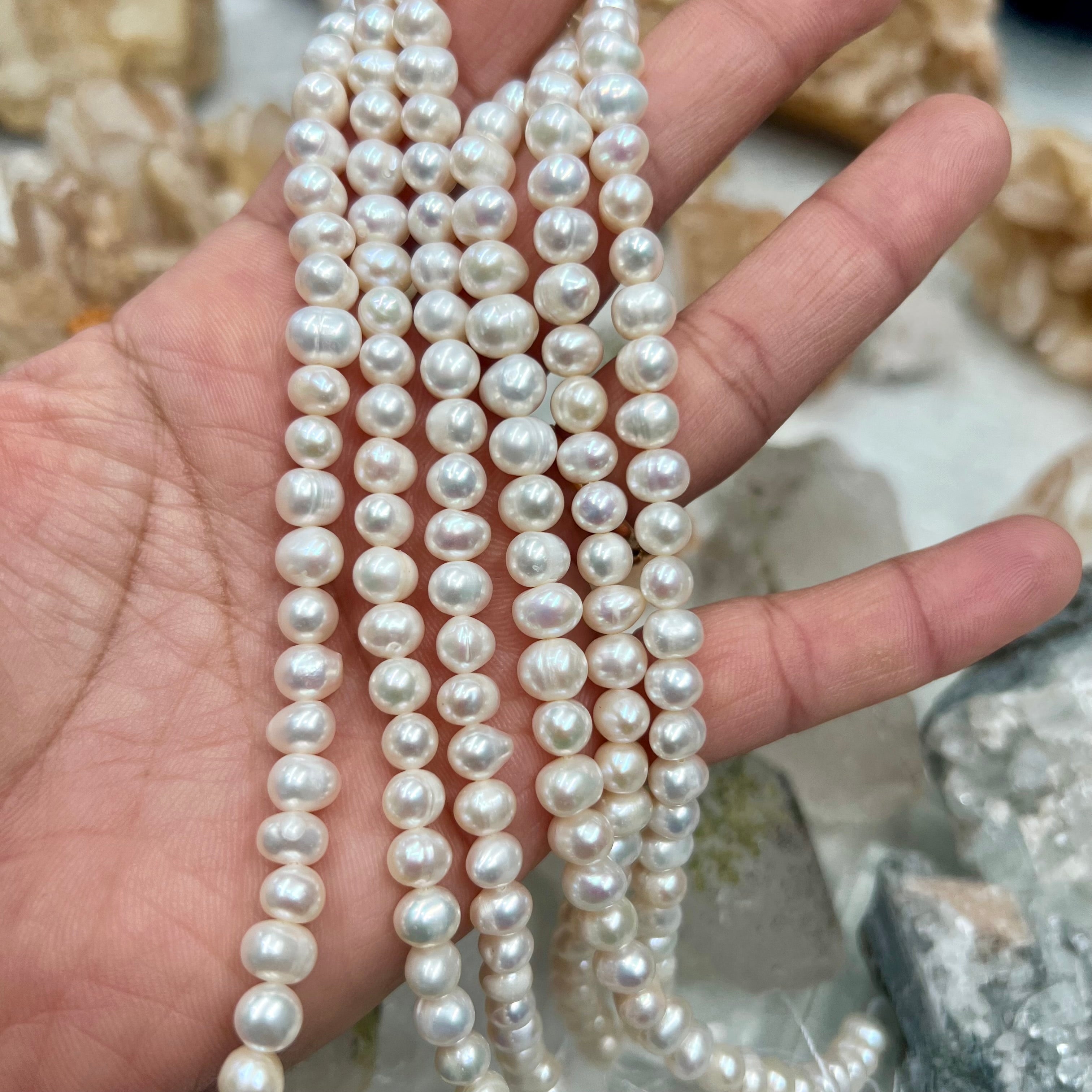 Freshwater Cultured Pearl strand