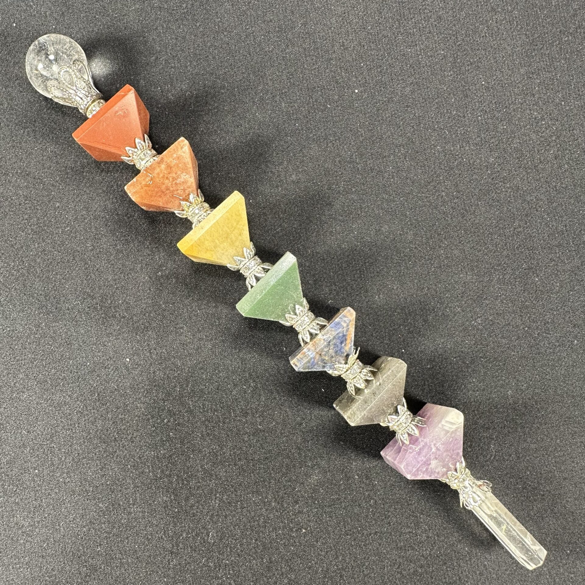 Seven Chakra Pyramid Wand image 1