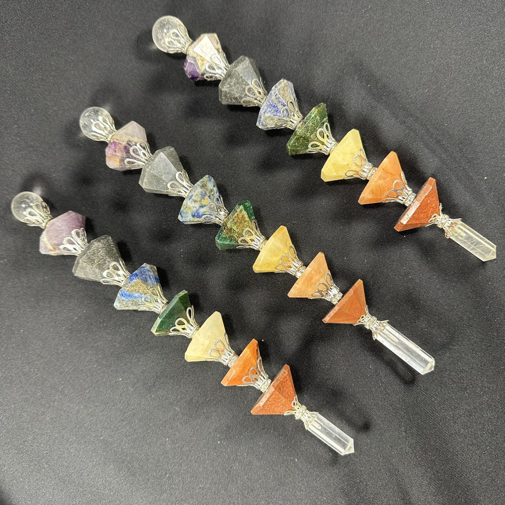 Seven Chakra Hexagon Wand image 0