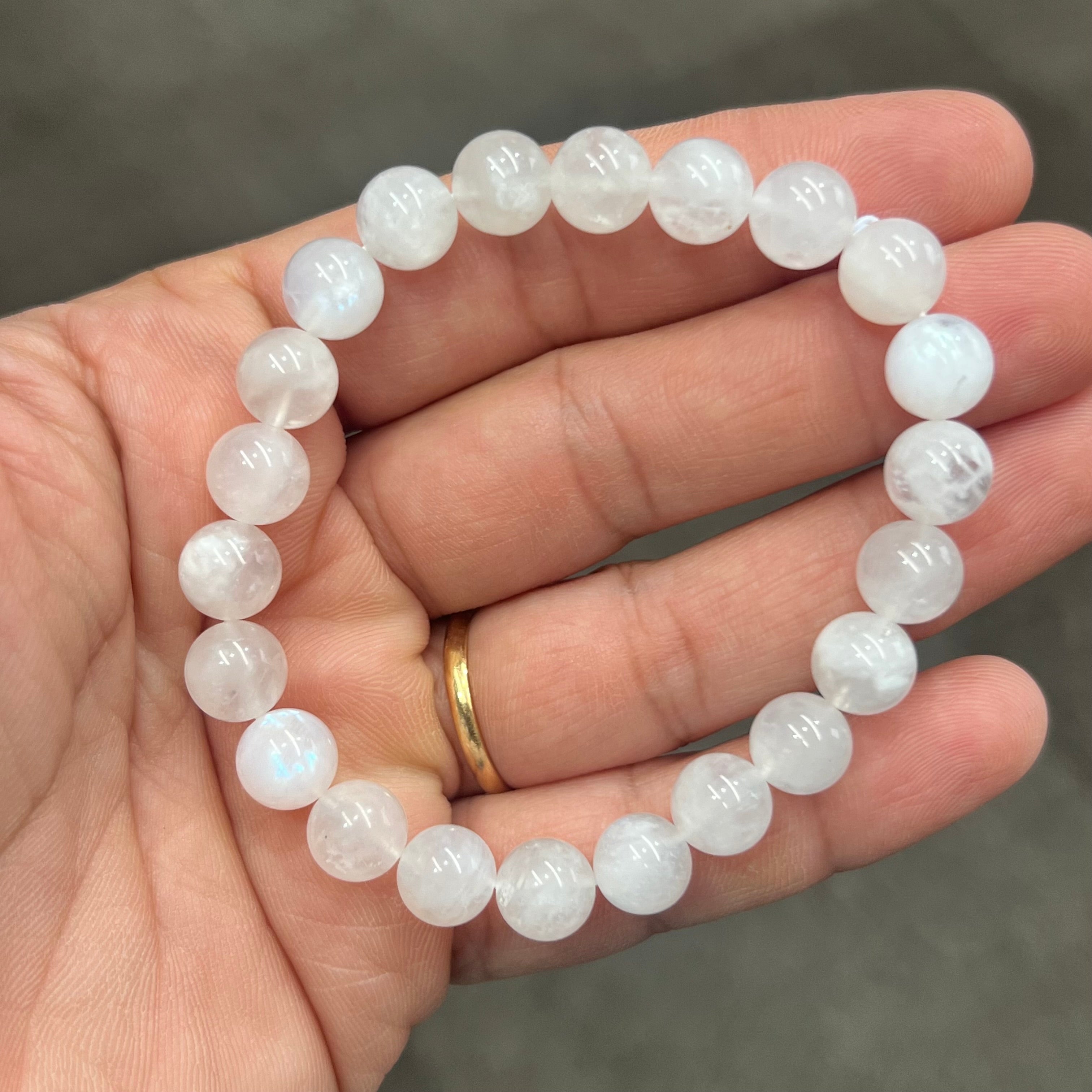 Rainbow Moonstone Bracelet