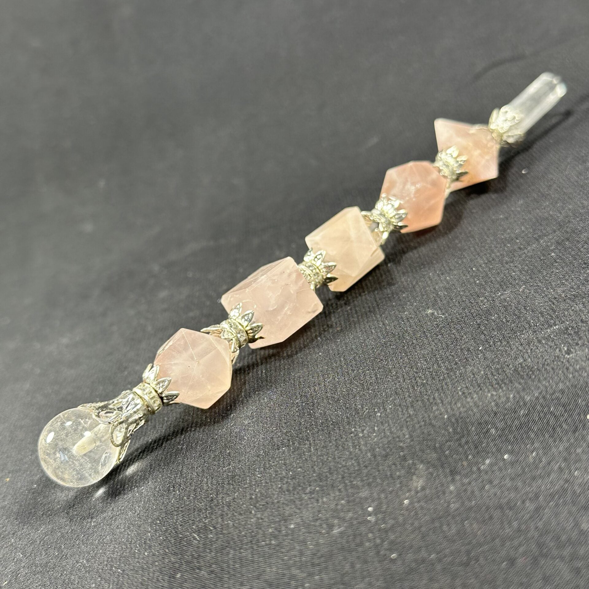 Rose Quartz Geometry Wand image 3