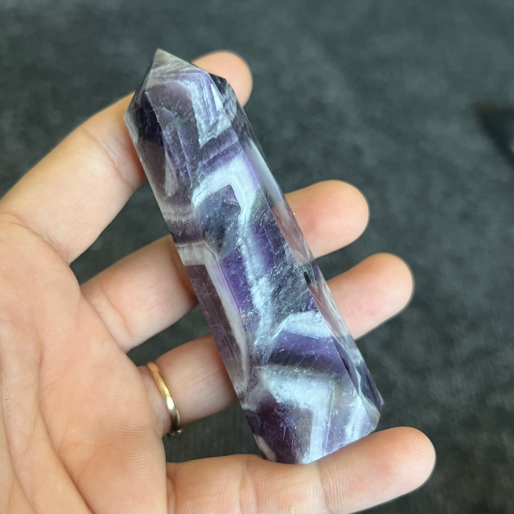 Chevron Amethyst Tower