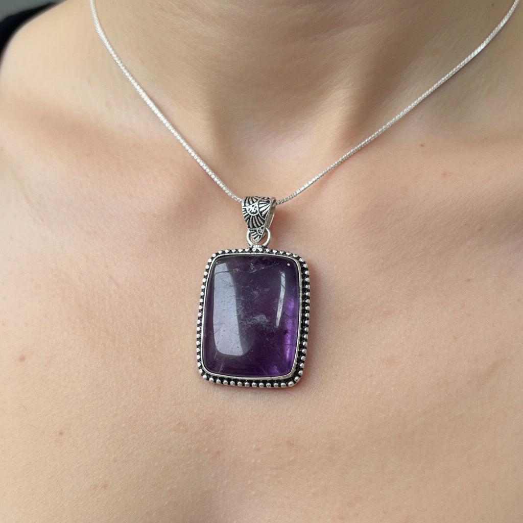Amethyst pendant