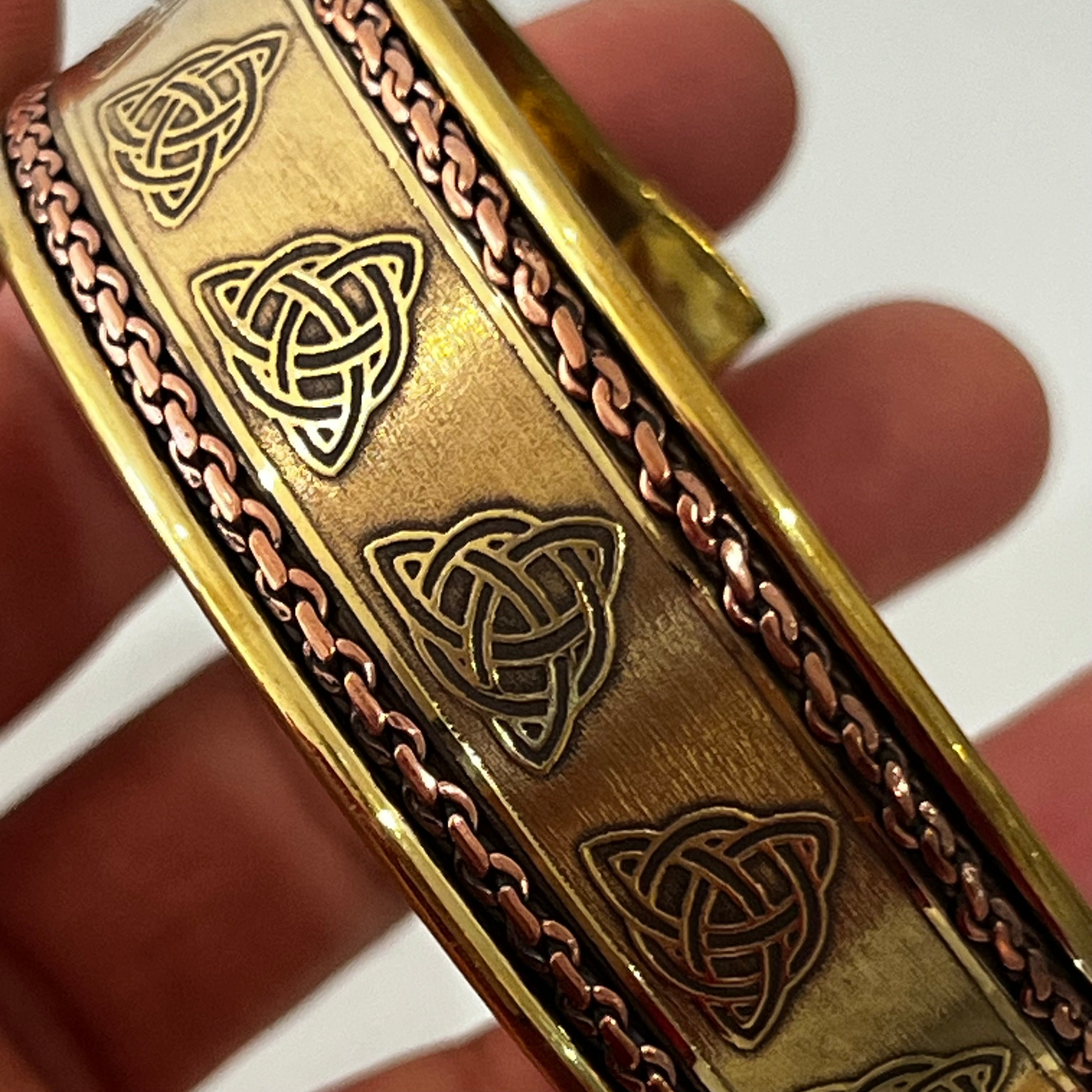 Brass + Copper cuff / Bracelet