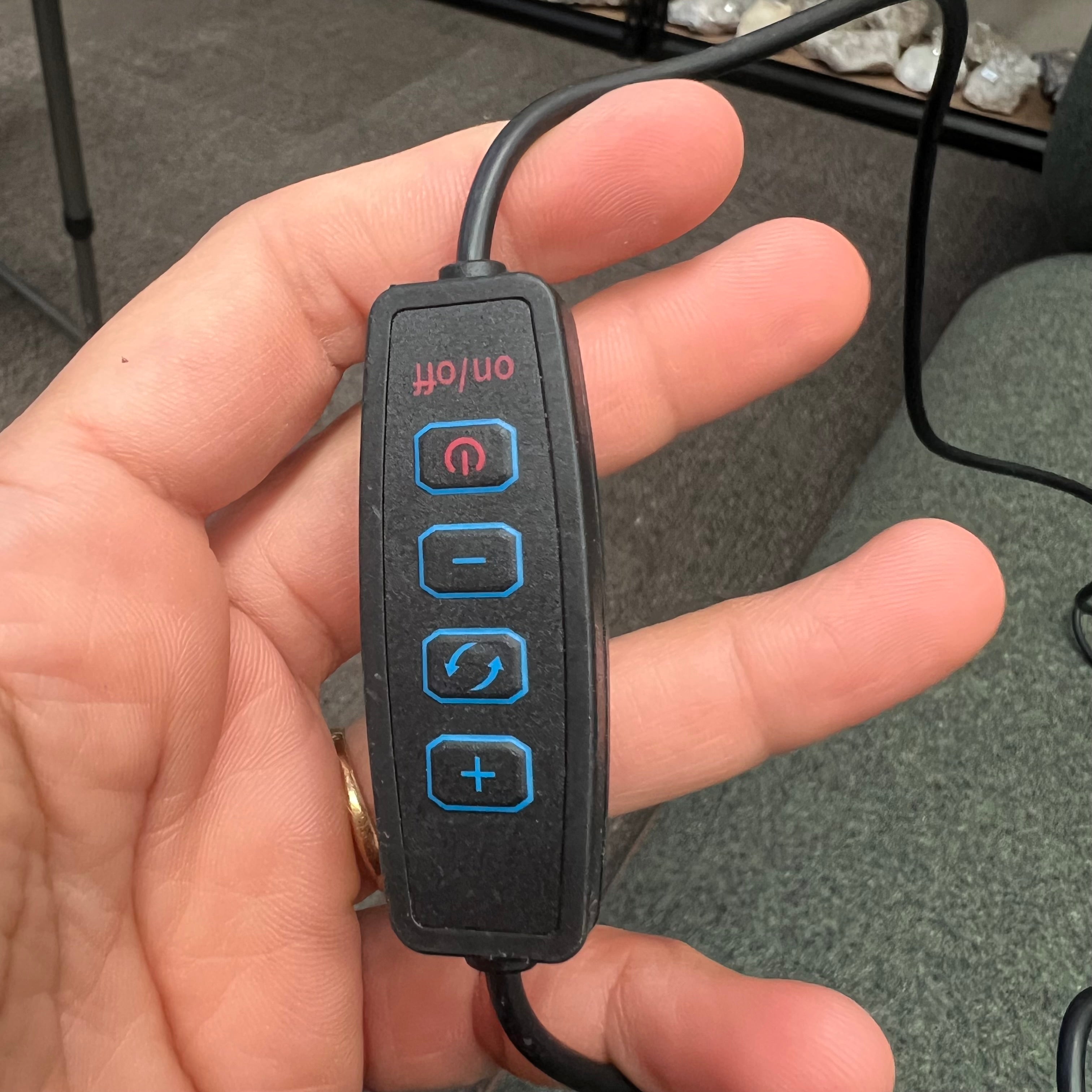 LED Crystal Rainbow Fluorite USB Lamp