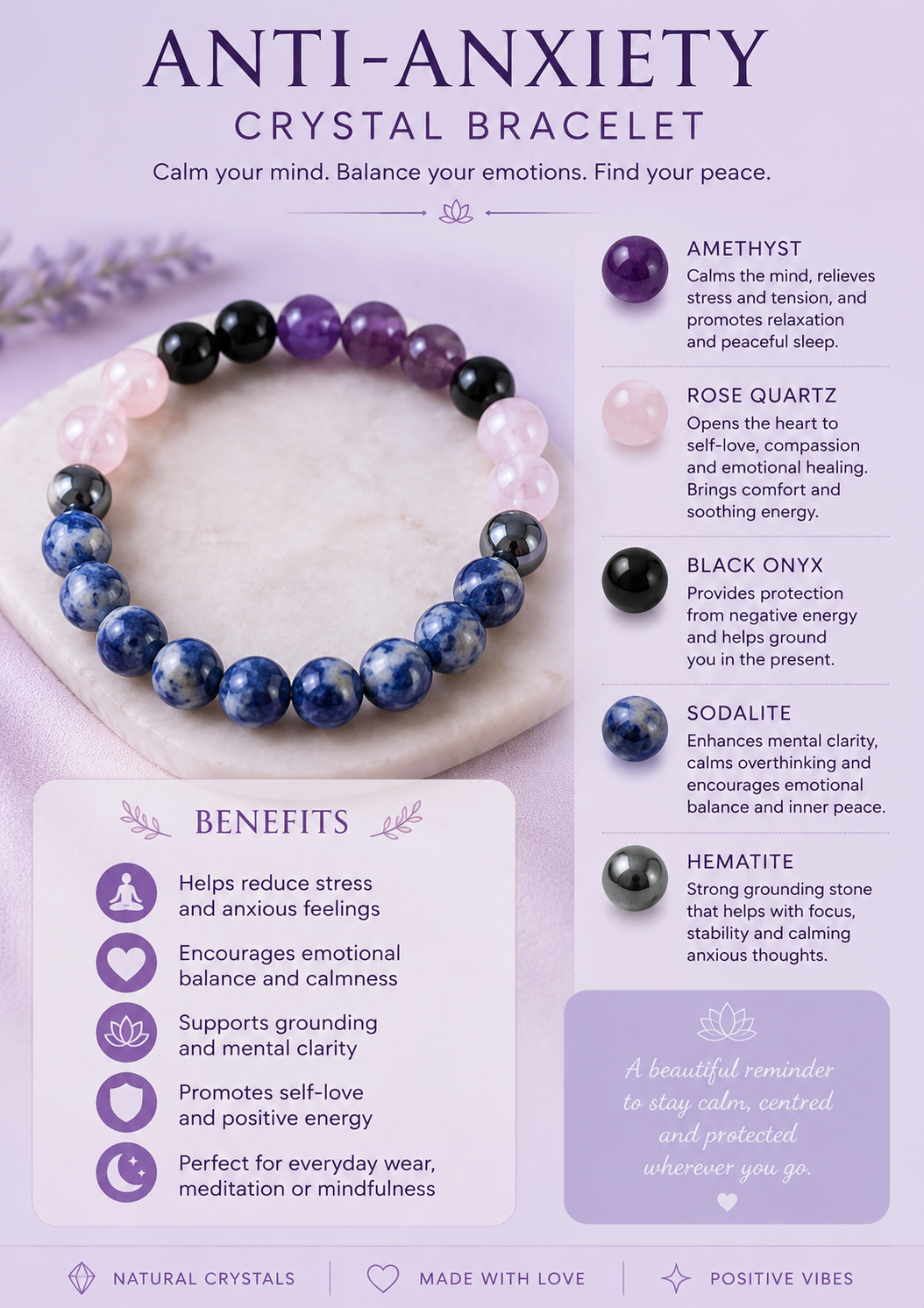 Anti Anxiety Healing Bracelet