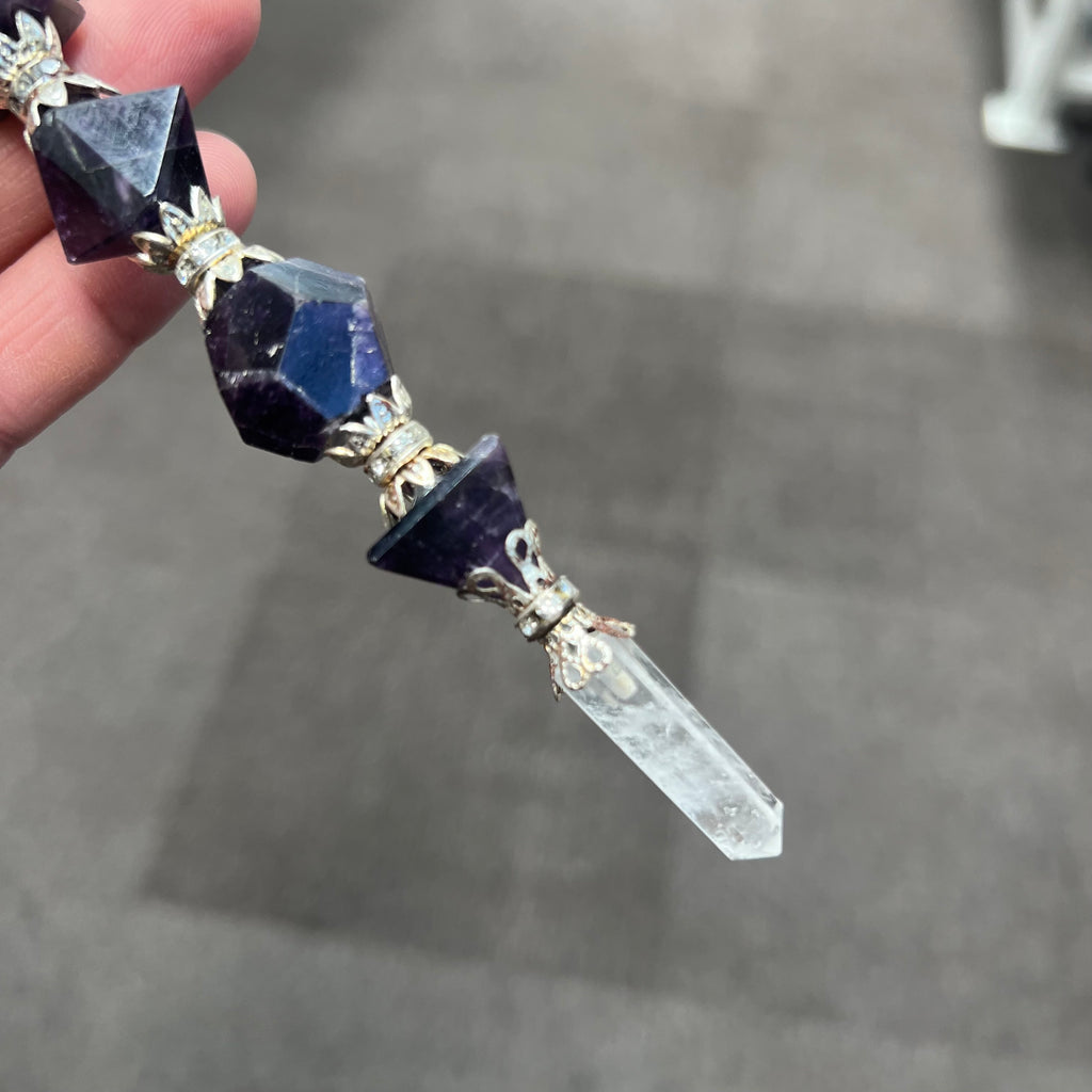 Amethyst Geometry Wand