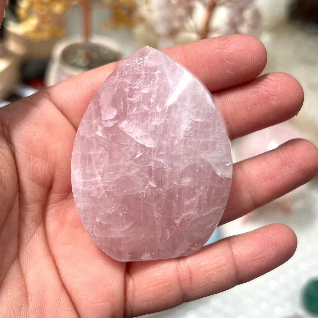 Rose Quartz Twisted Flame