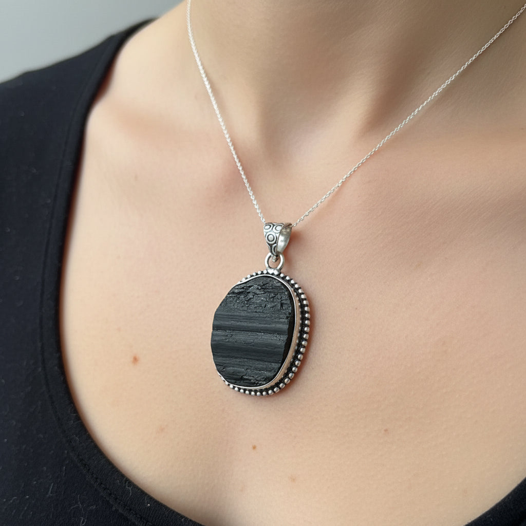 Black Tourmaline pendant
