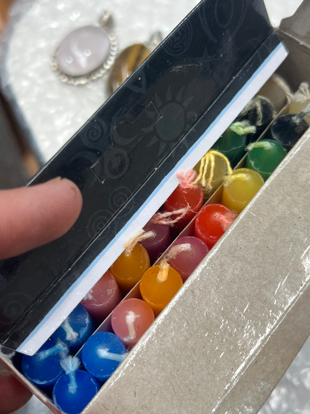 Magic spell candles
