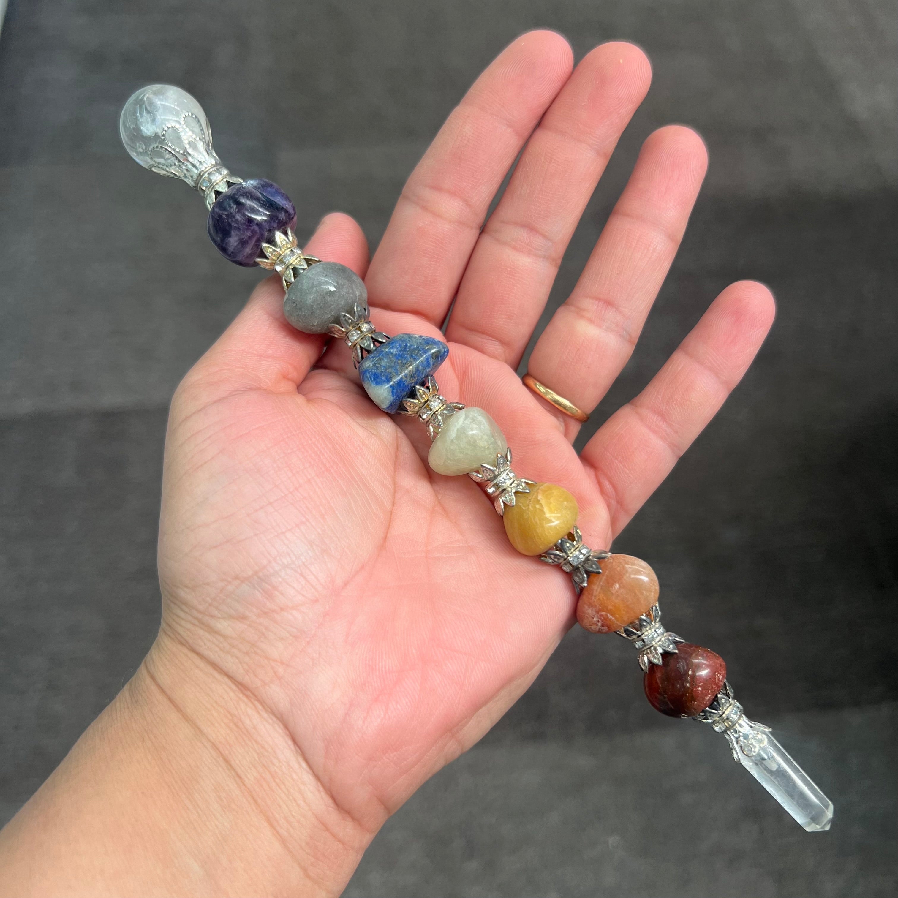 Seven Chakra Tumble Wand