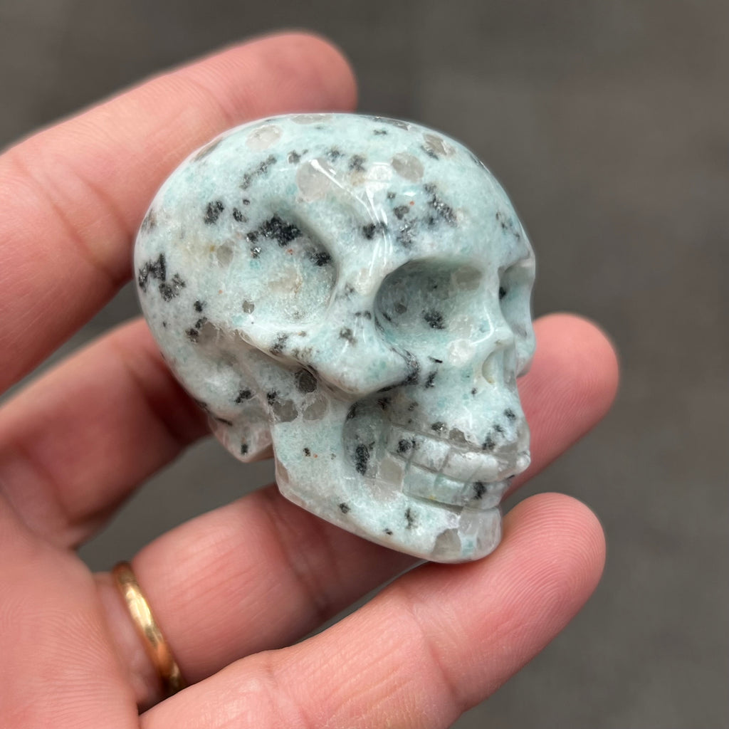 Skull - Kiwi Jasper (5cm)