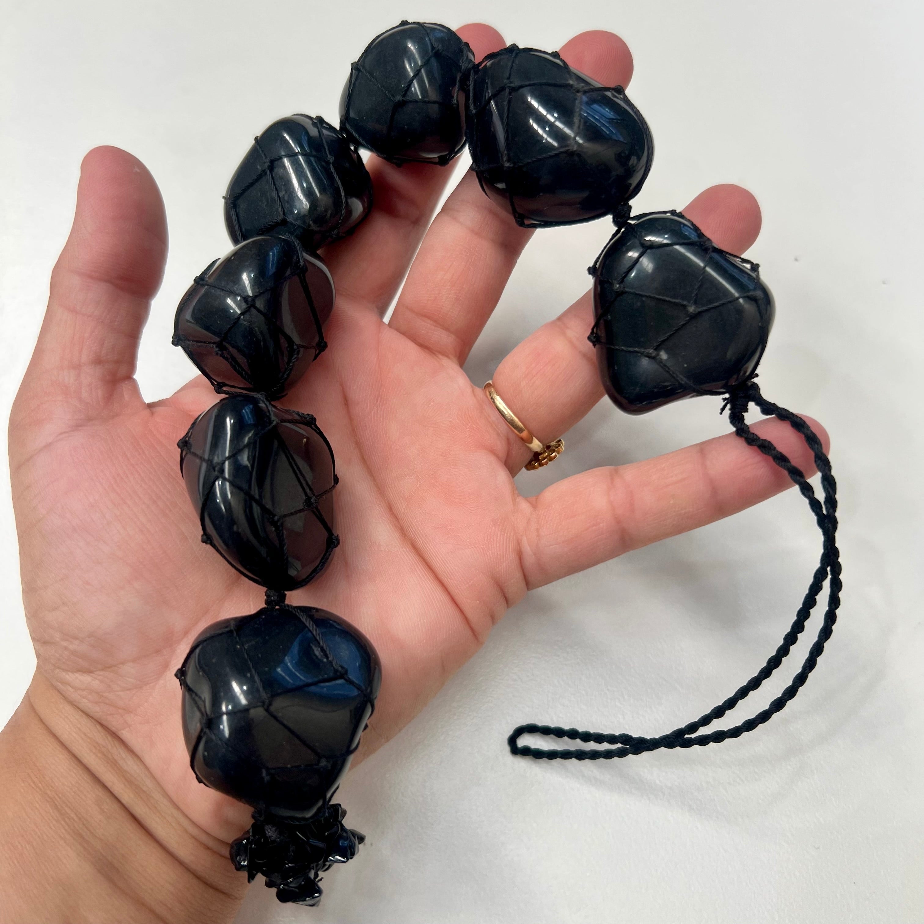 Black Tourmaline Hanging