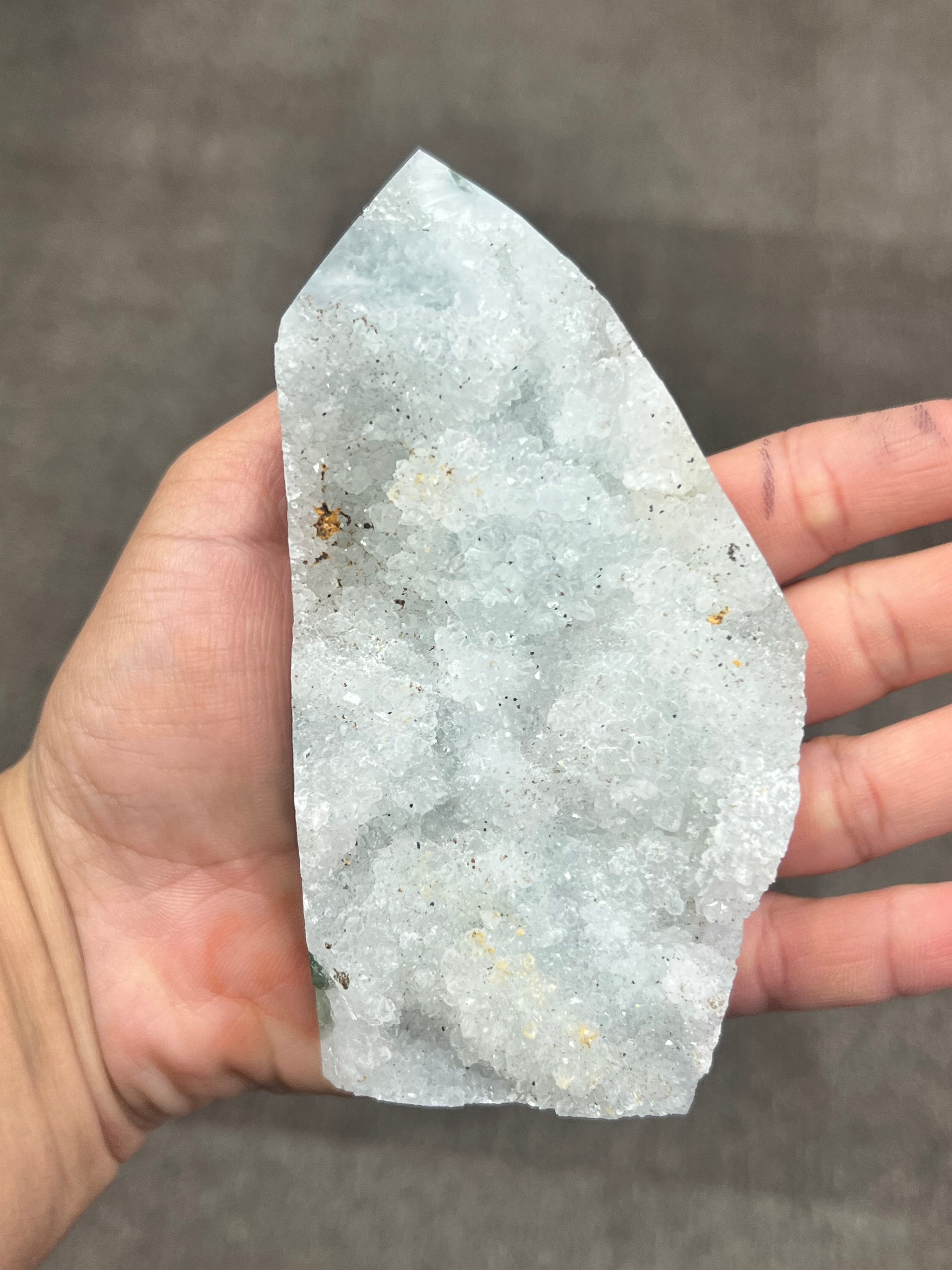 Druzy Rainbow Fluorite Tower